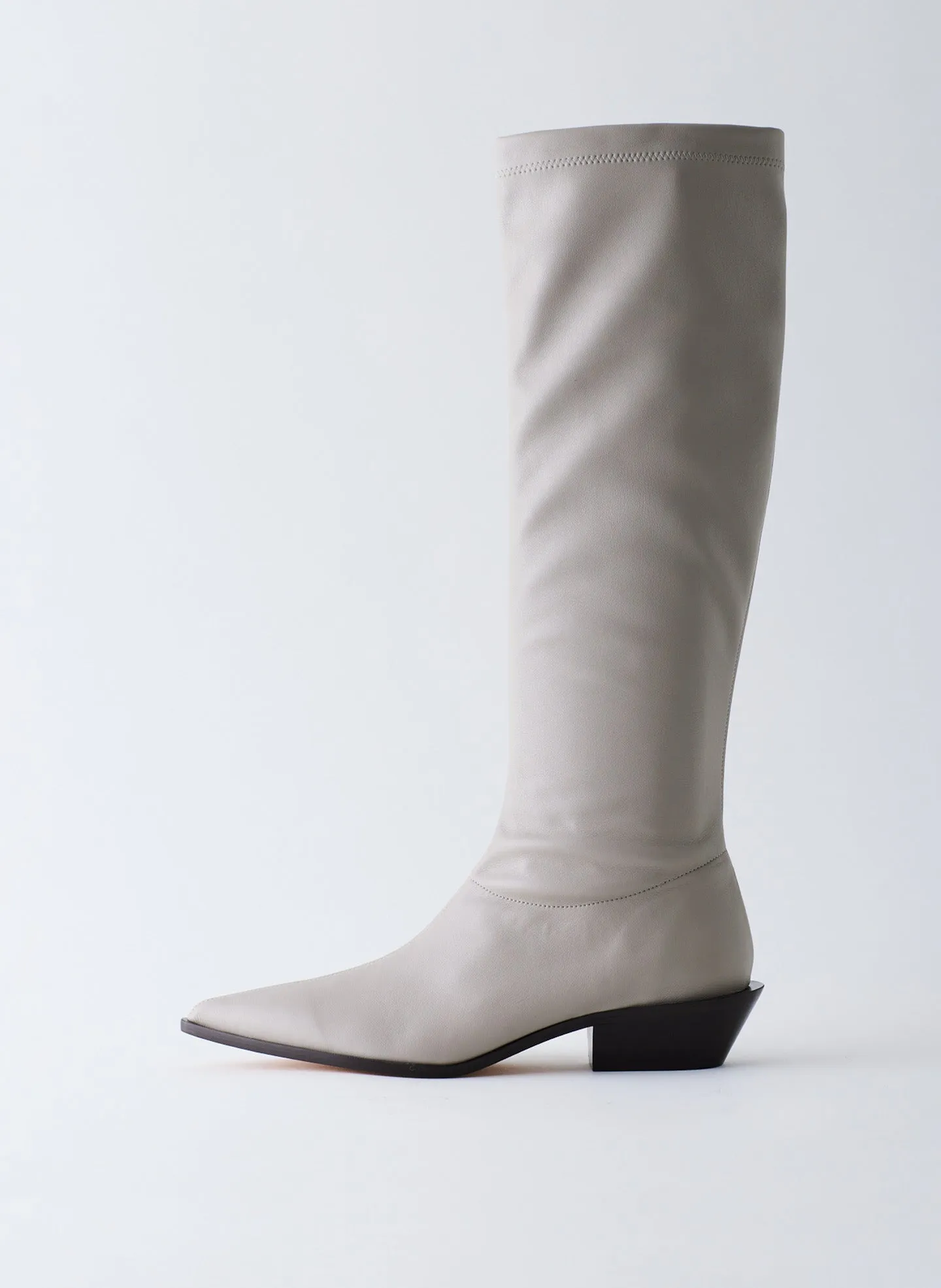 Bronson Faux Nappa Stretch Boot - Narrow Calf sold by Tibi