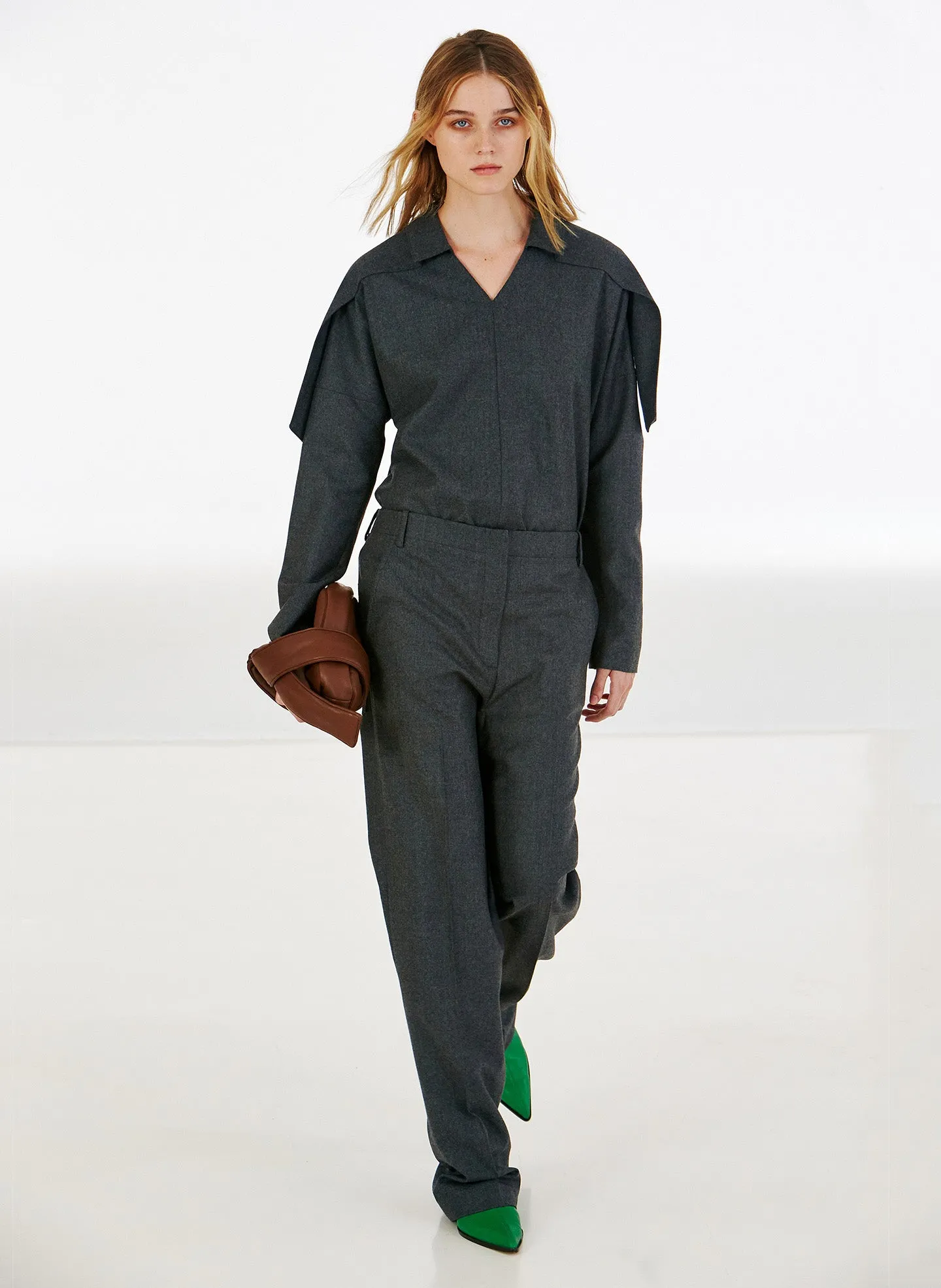 Bronson Faux Nappa Stretch Boot - Regular Calf sold by Tibi product image thumbnail 2