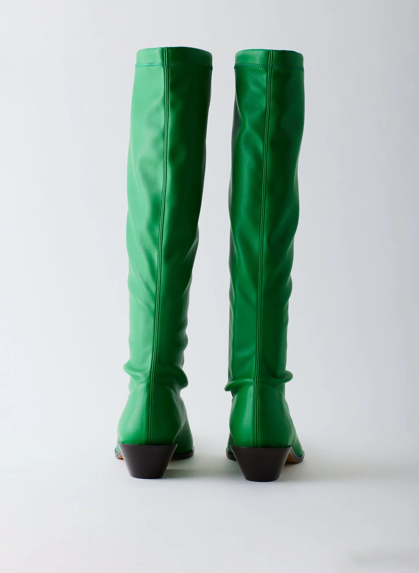 Bronson Faux Nappa Stretch Boot - Regular Calf sold by Tibi product image thumbnail 5