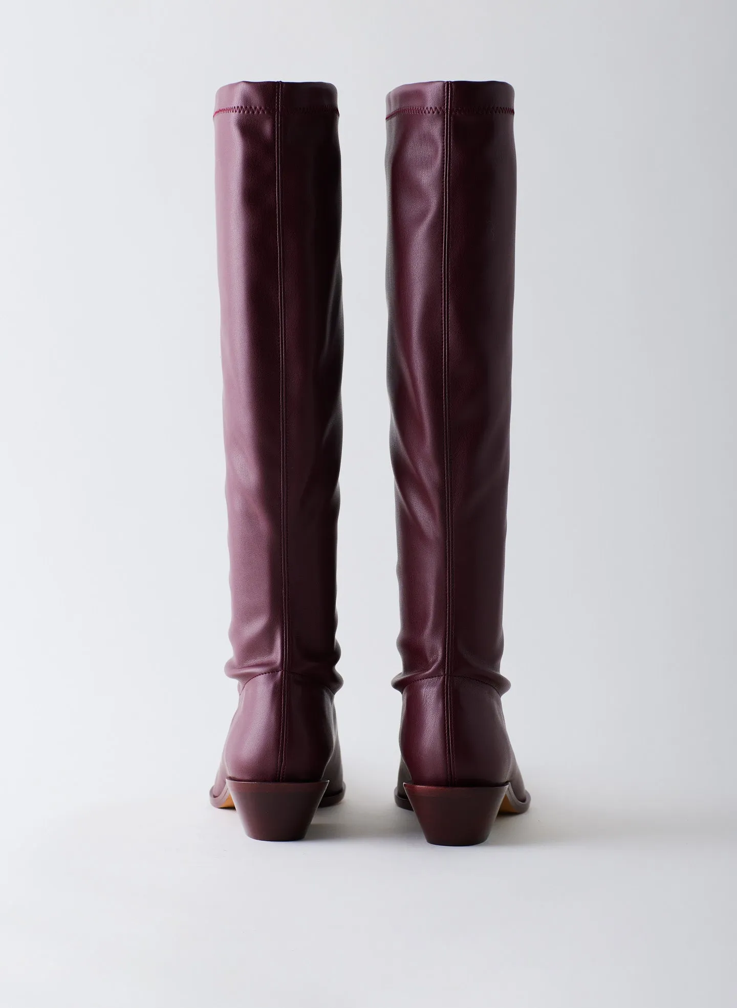 Bronson Faux Nappa Stretch Boot - Regular Calf sold by Tibi product image thumbnail 5