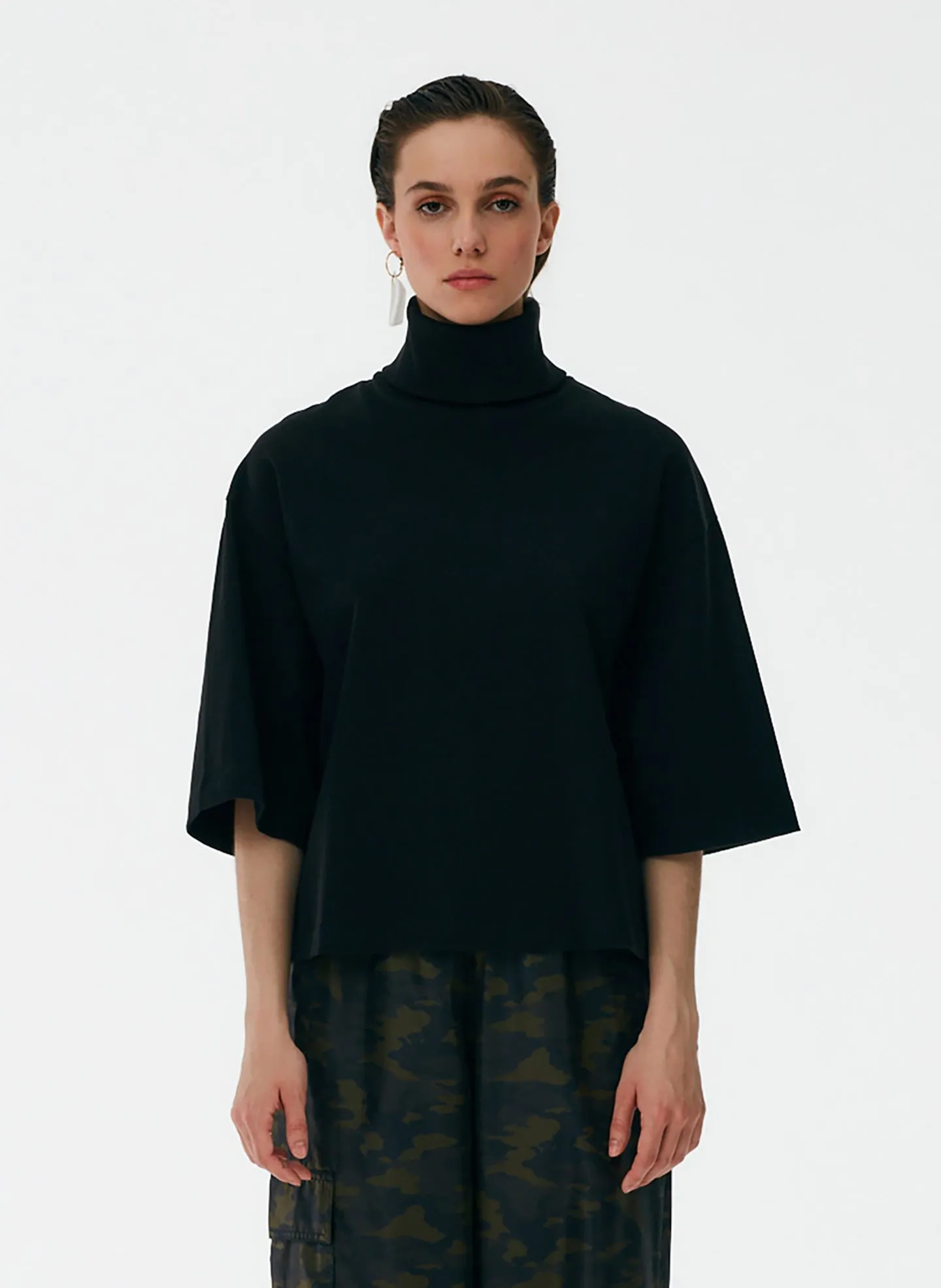 Punto Milano Turtleneck Shirt sold by Tibi