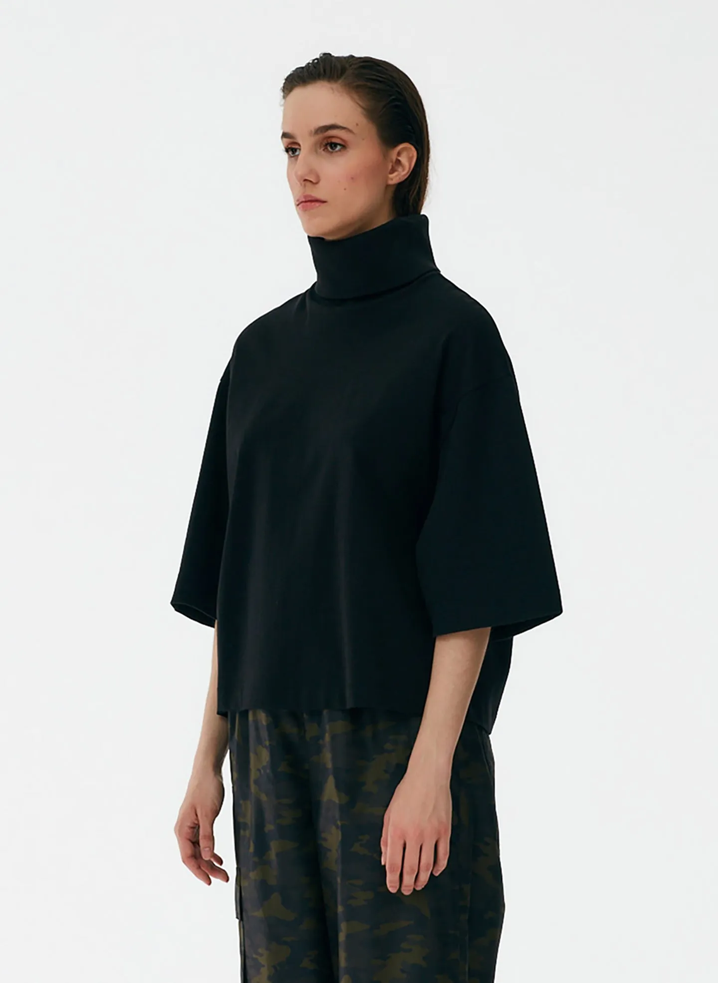 Punto Milano Turtleneck Shirt sold by Tibi product image thumbnail 2