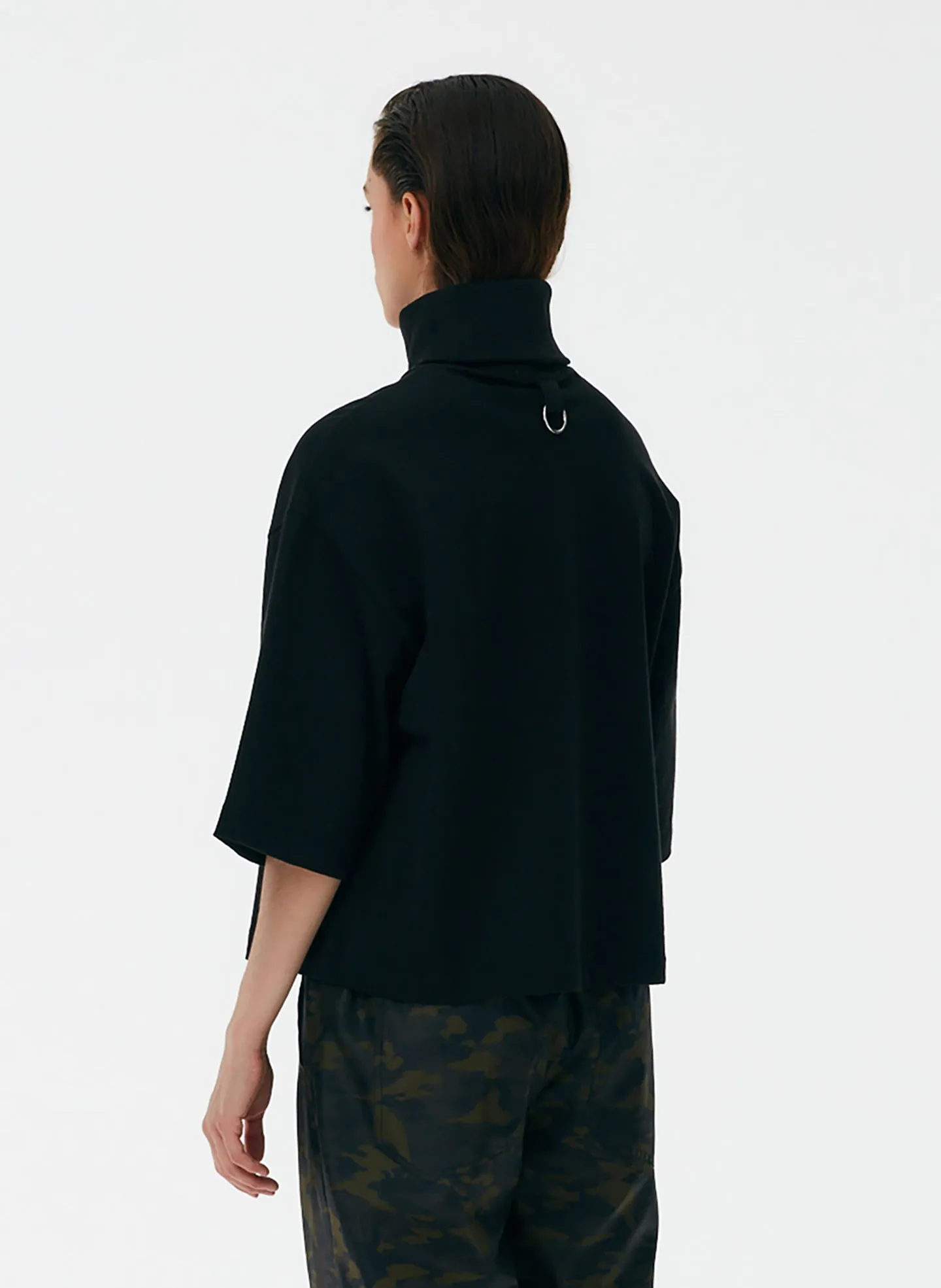 Punto Milano Turtleneck Shirt sold by Tibi product image thumbnail 4