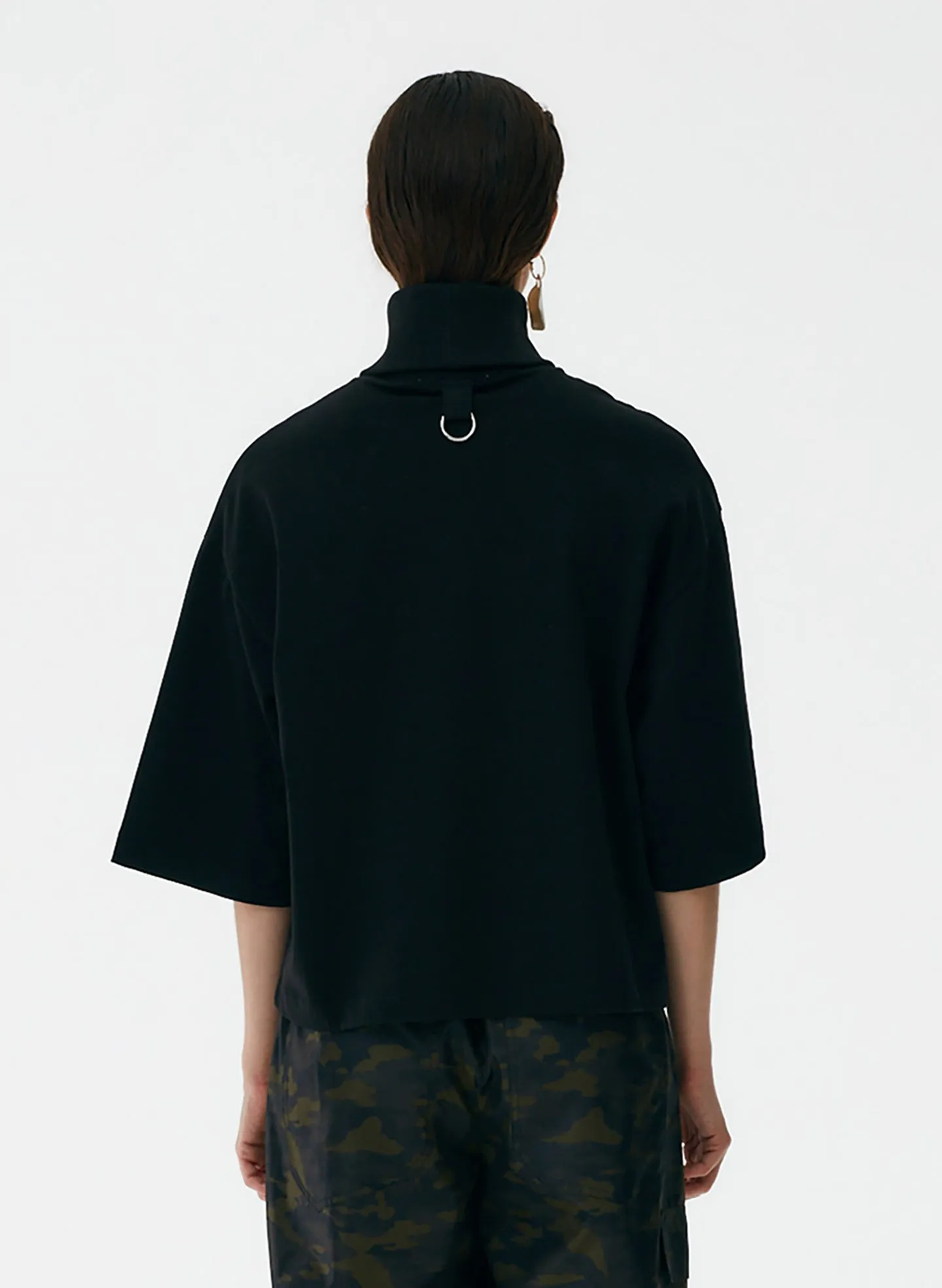 Punto Milano Turtleneck Shirt sold by Tibi product image thumbnail 3