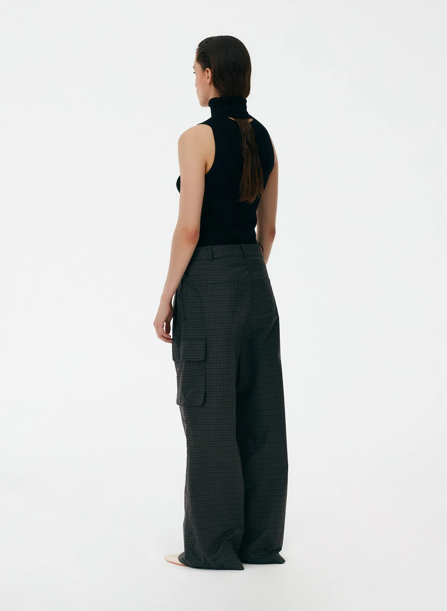 Menswear Tech Poly Cargo Pant sold by Tibi product image thumbnail 4