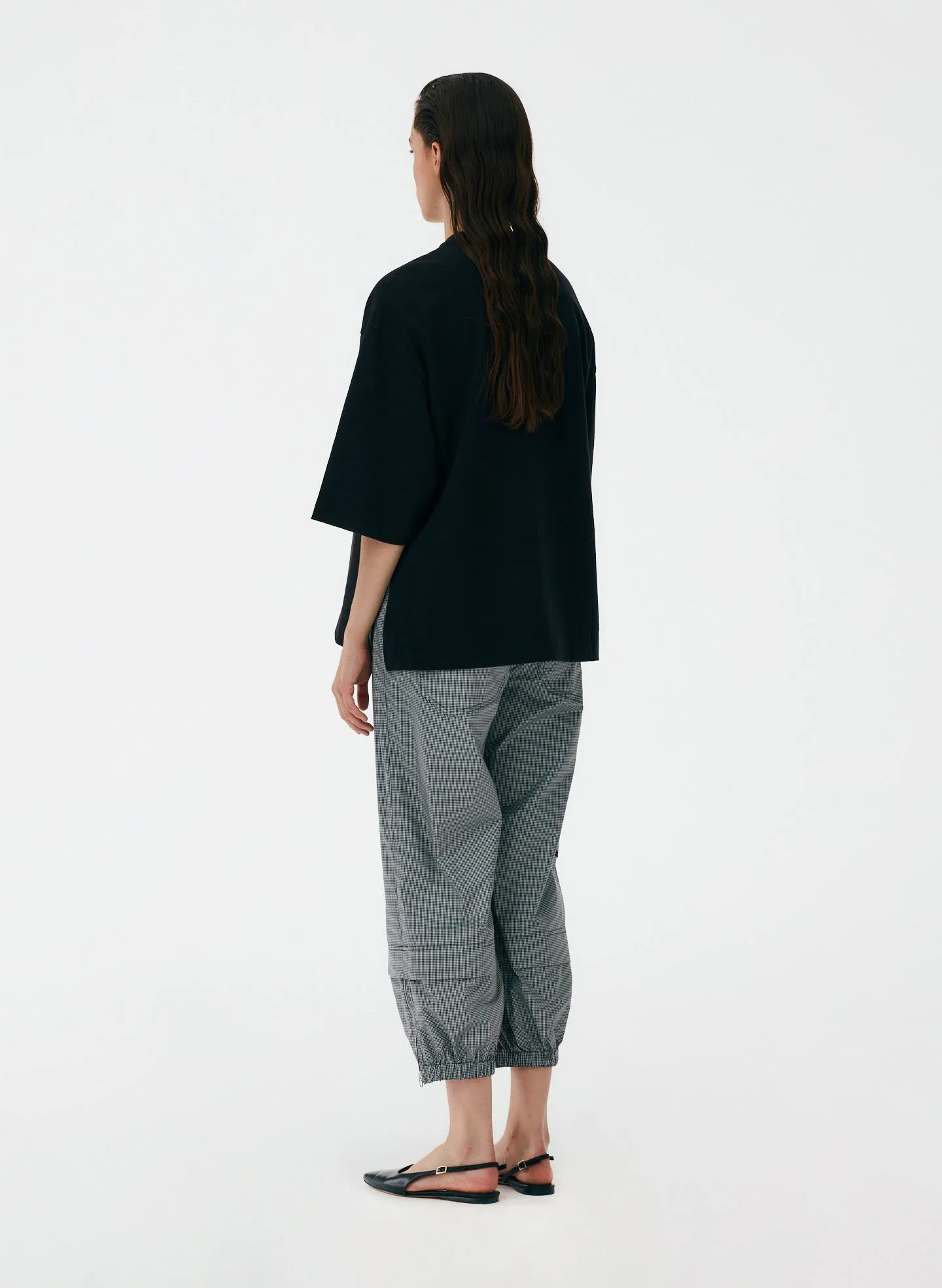 Menswear Tech Poly Pull On Jogger sold by Tibi product image thumbnail 4
