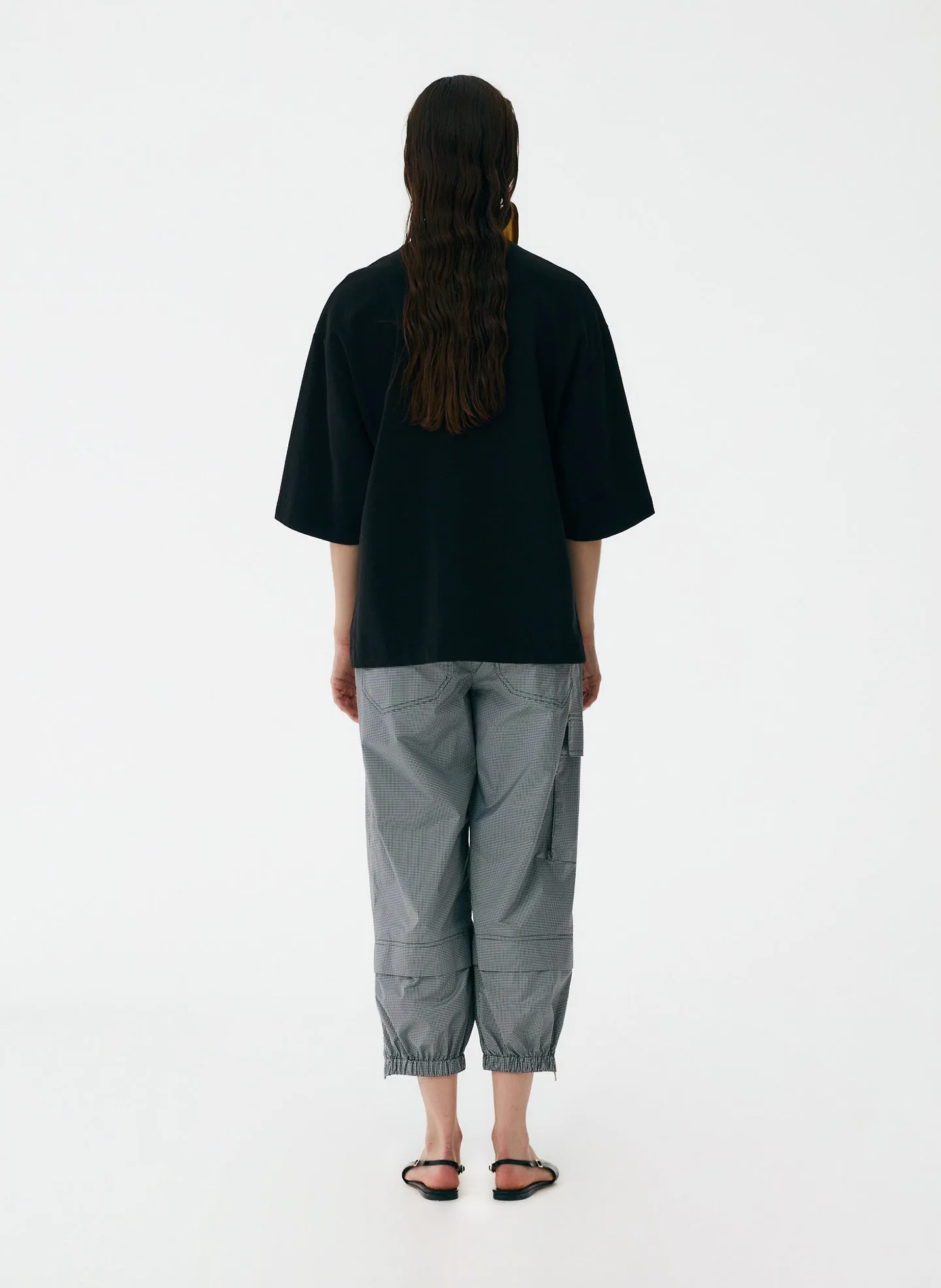 Menswear Tech Poly Pull On Jogger sold by Tibi product image thumbnail 3