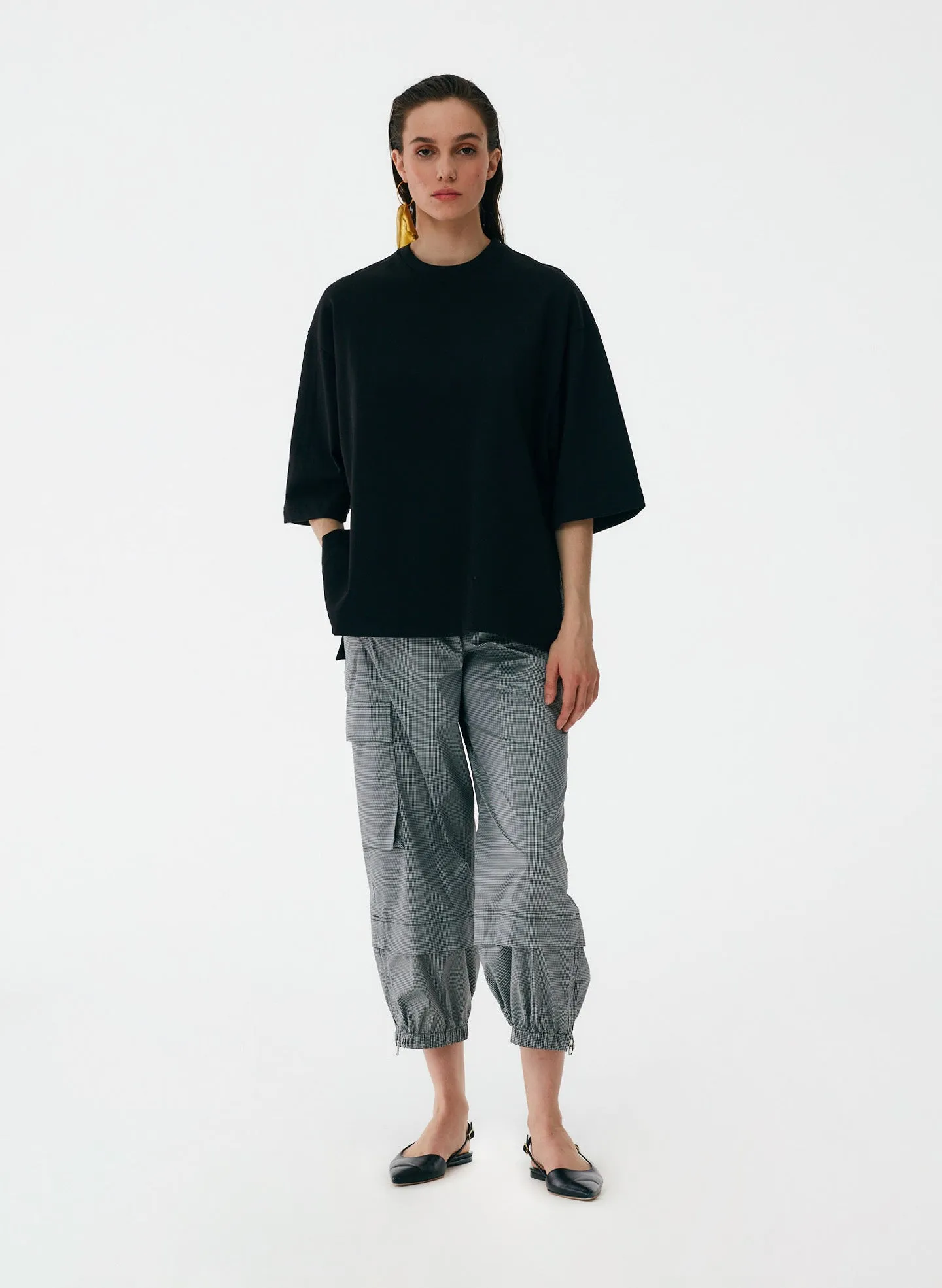 Menswear Tech Poly Pull On Jogger sold by Tibi product image thumbnail 5