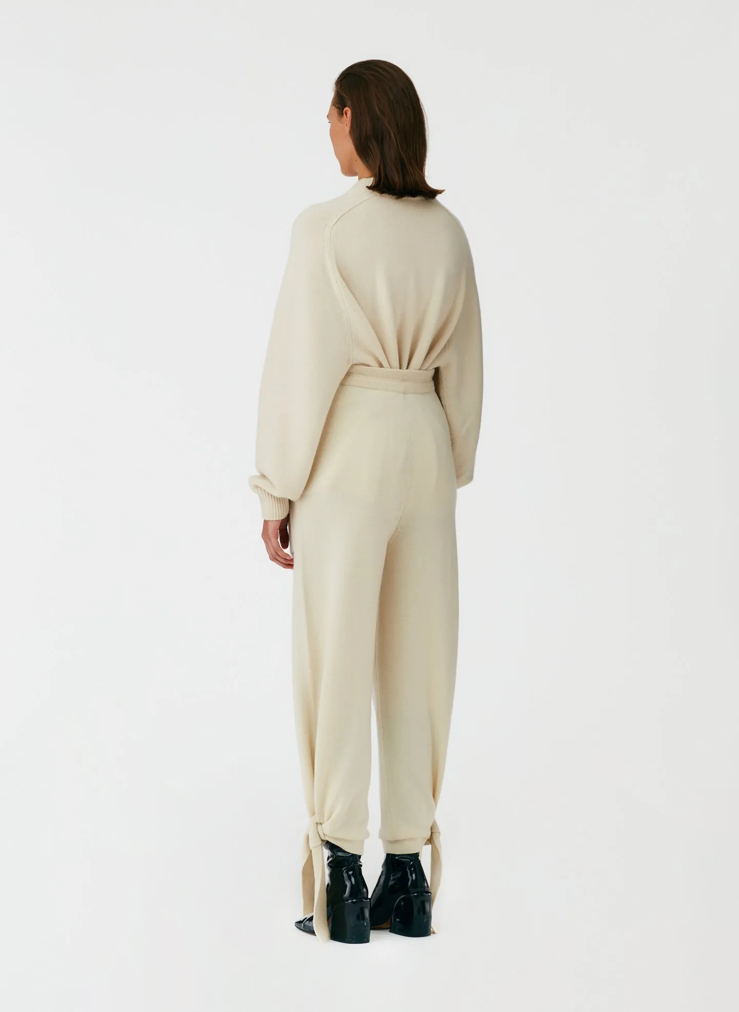 Cashmere Tie Lounge Sweatpants sold by Tibi product image thumbnail 5