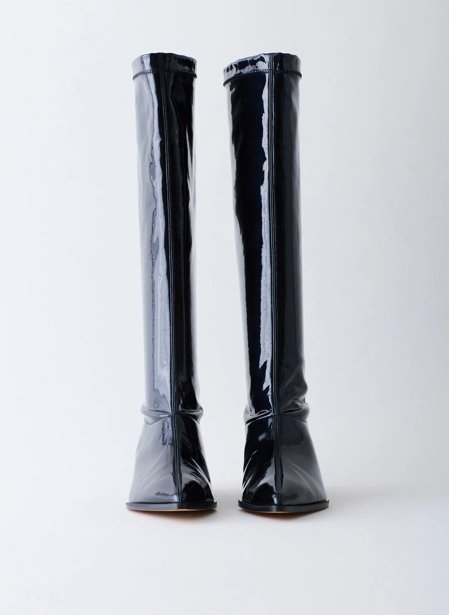 Bronson Faux Patent Leather Boot - Regular Calf sold by Tibi product image thumbnail 5