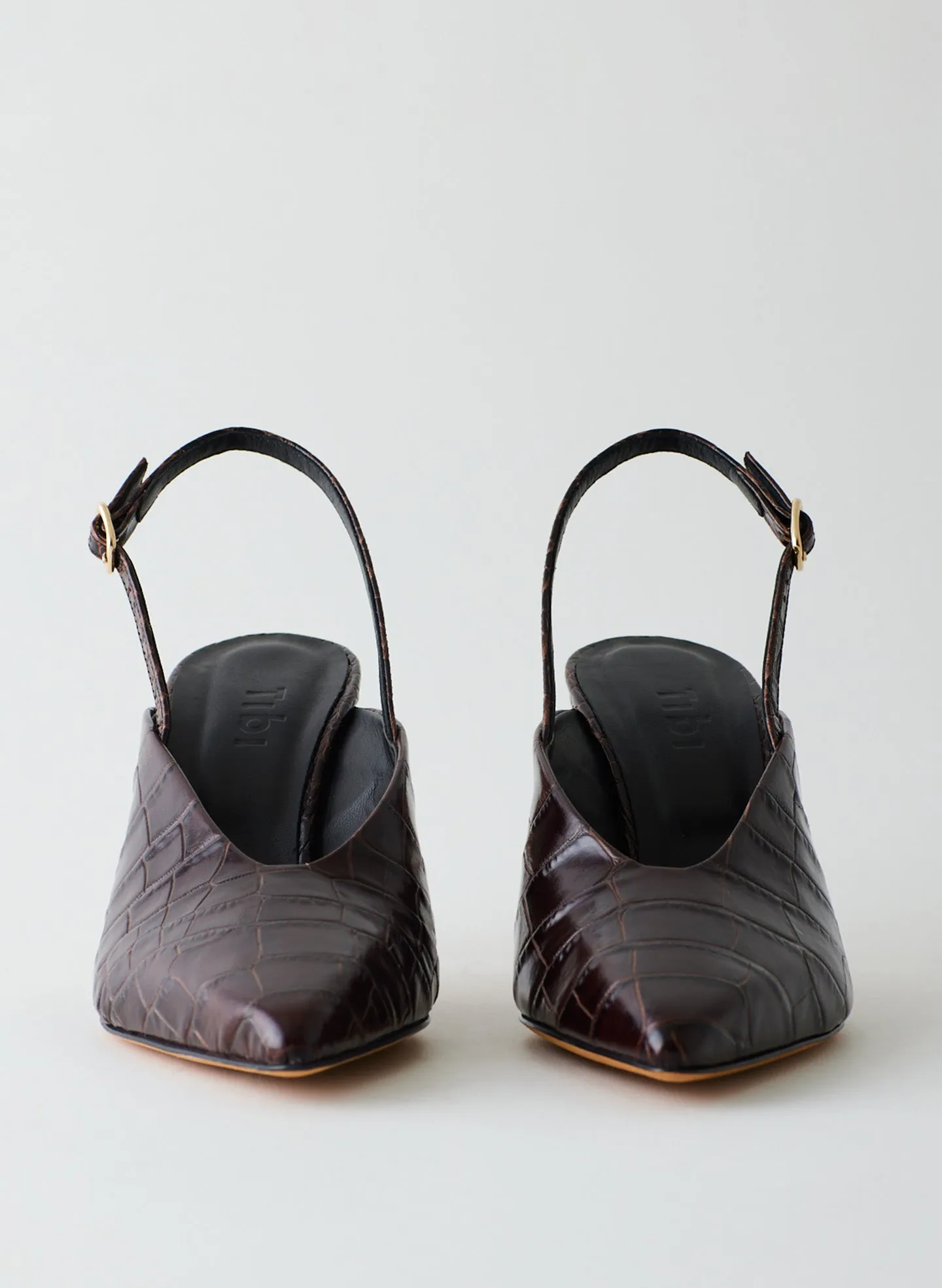 Neve Croc Slingback Pump sold by Tibi product image thumbnail 3