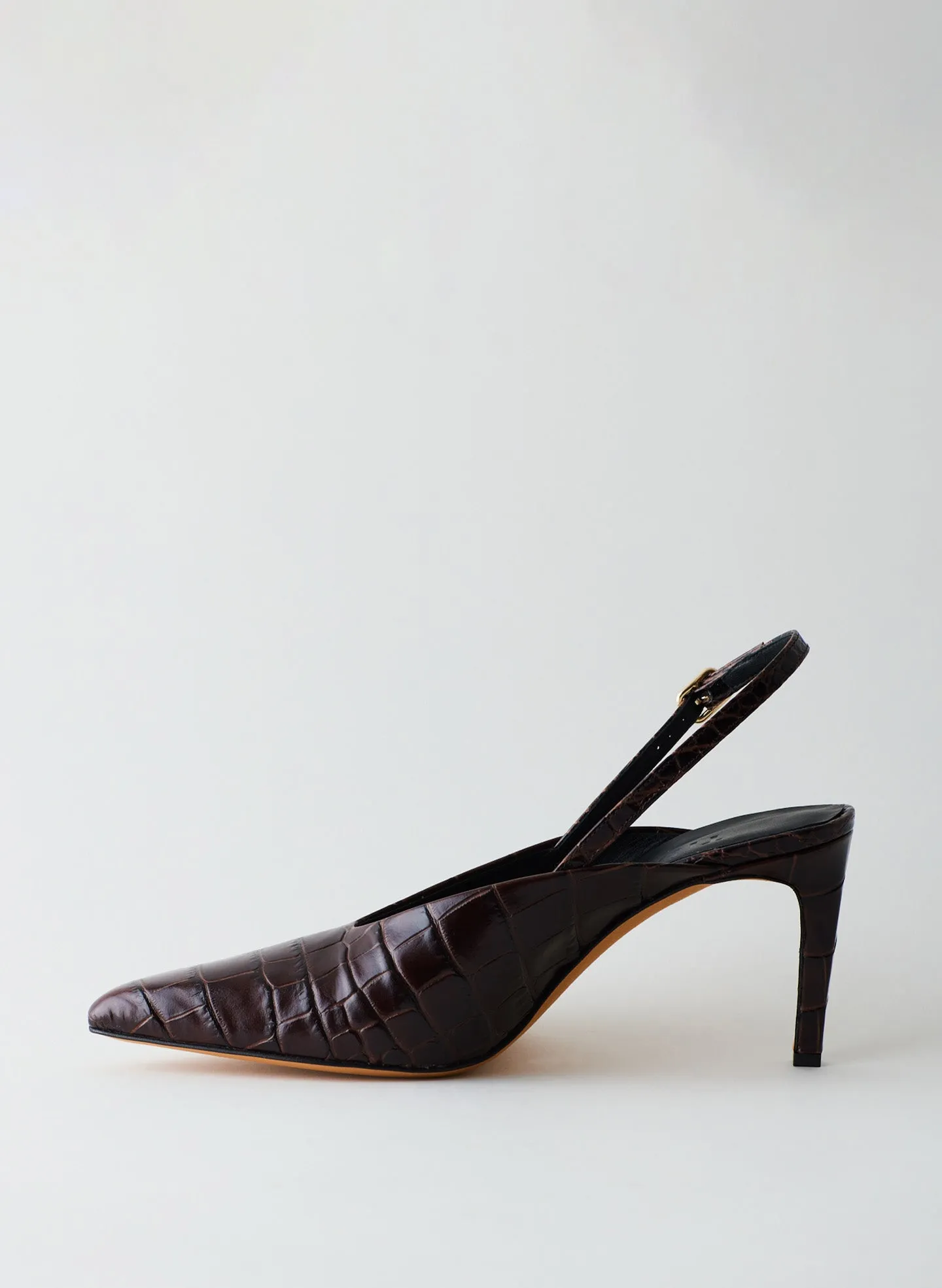 Neve Croc Slingback Pump sold by Tibi product image thumbnail 2