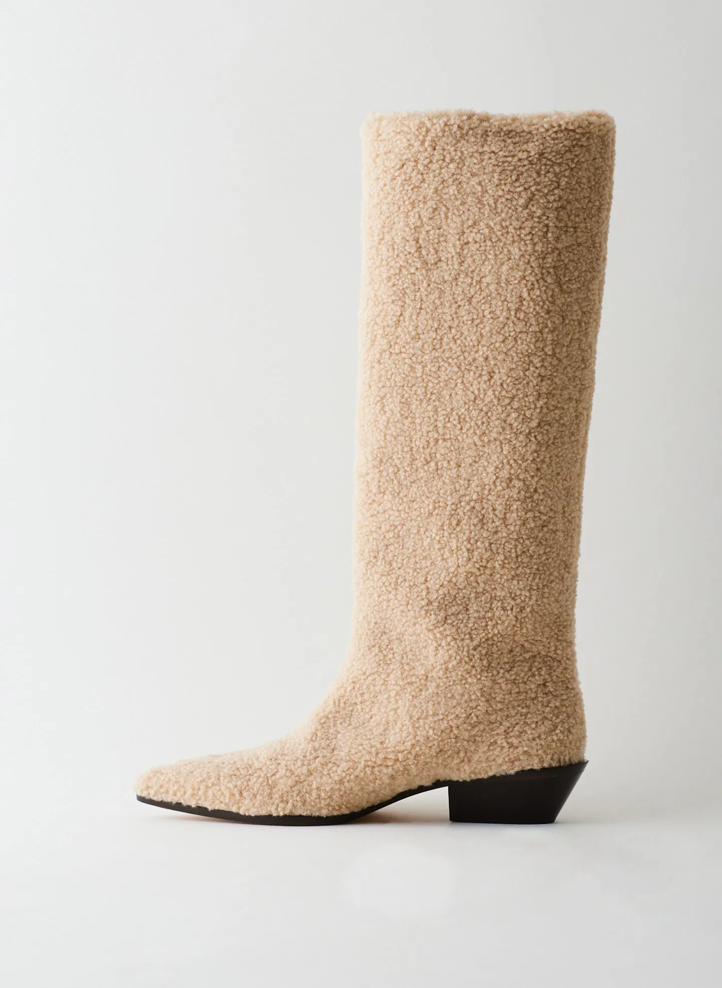 Lola Short Faux Fur Boot sold by Tibi product image thumbnail 3