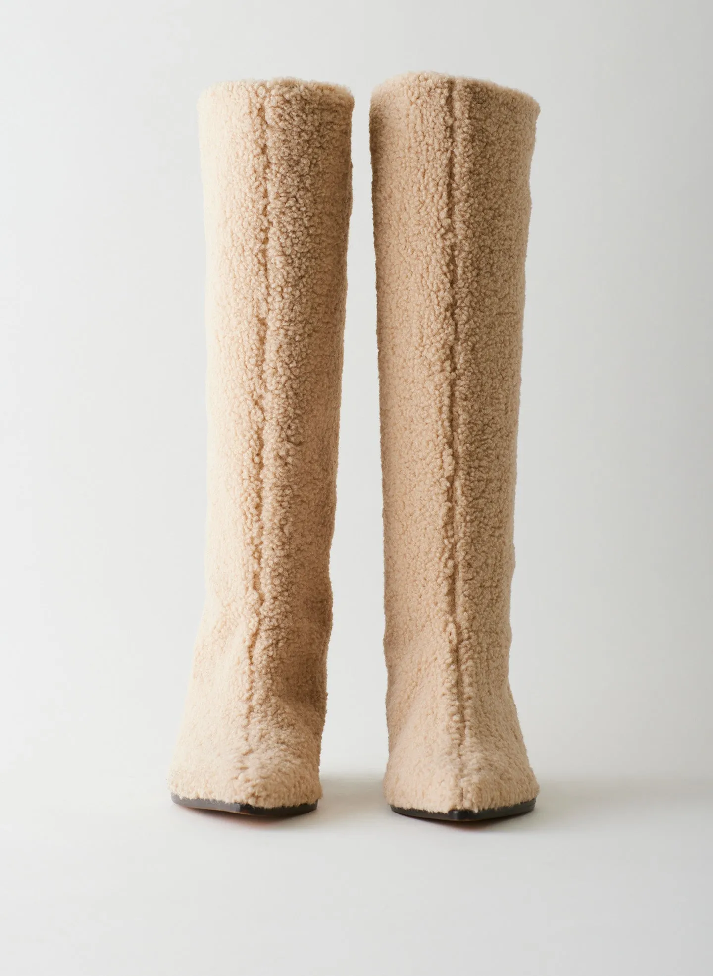 Lola Short Faux Fur Boot sold by Tibi product image thumbnail 4