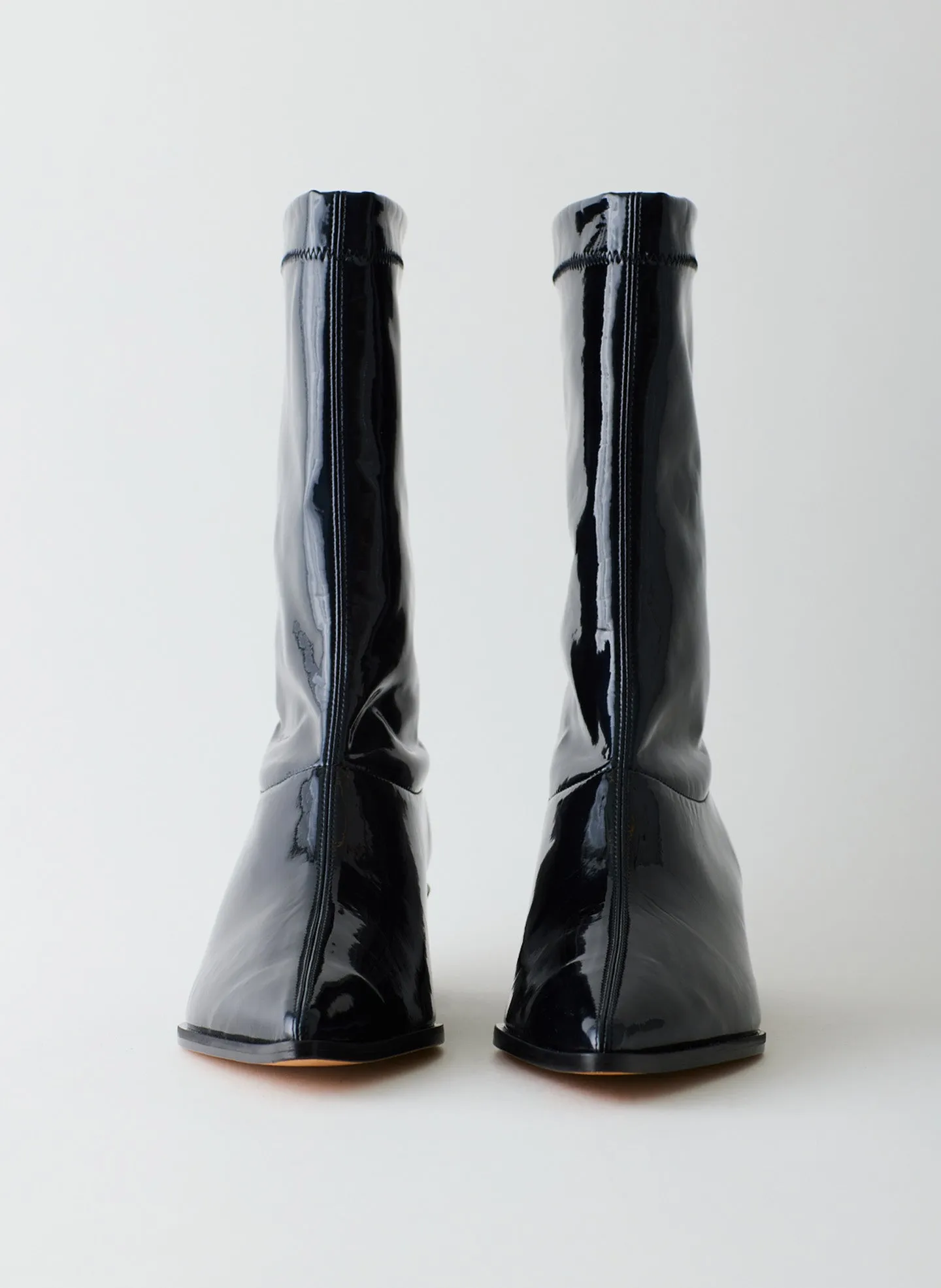 Leo Patent Leather Low Boot sold by Tibi product image thumbnail 4