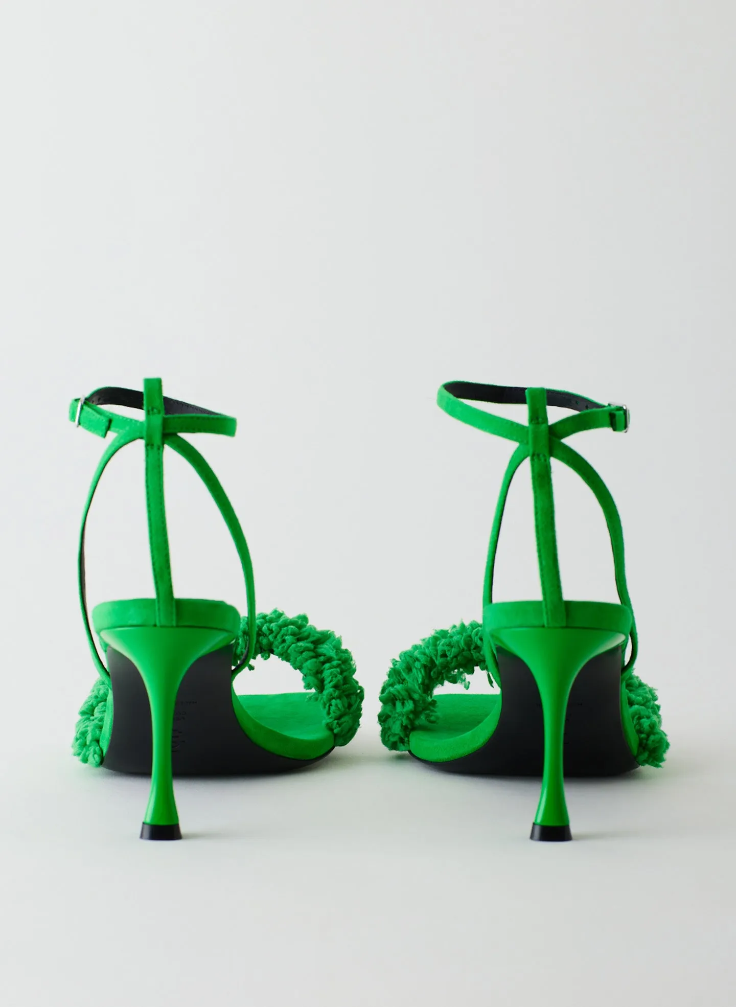 Hugh Suede & Faux Shearling Sandal sold by Tibi product image thumbnail 5