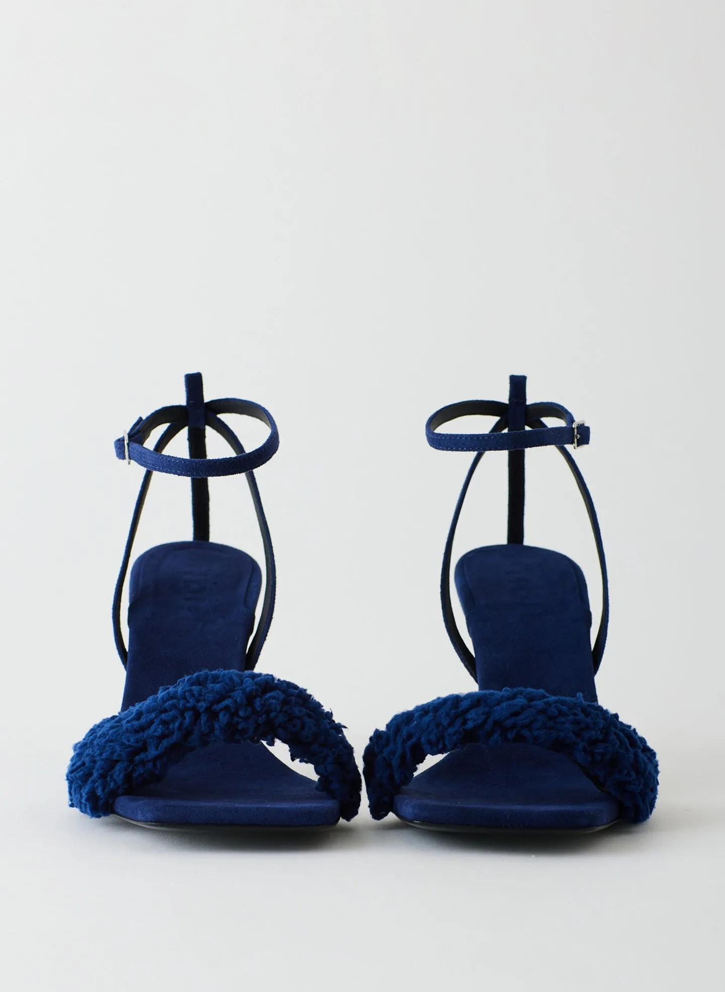 Hugh Suede & Faux Shearling Sandal sold by Tibi product image thumbnail 4