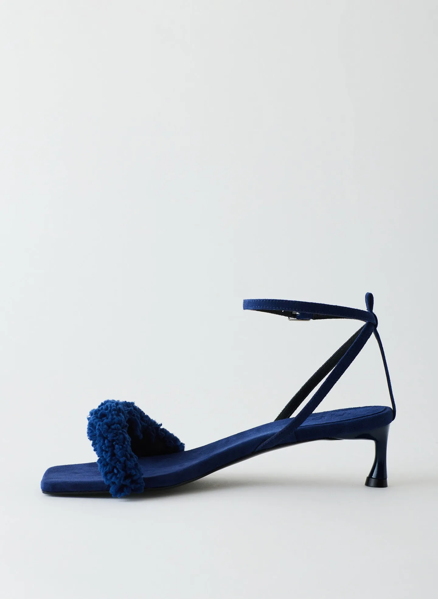 Cameron Suede & Faux Shearling Sandal sold by Tibi product image thumbnail 3
