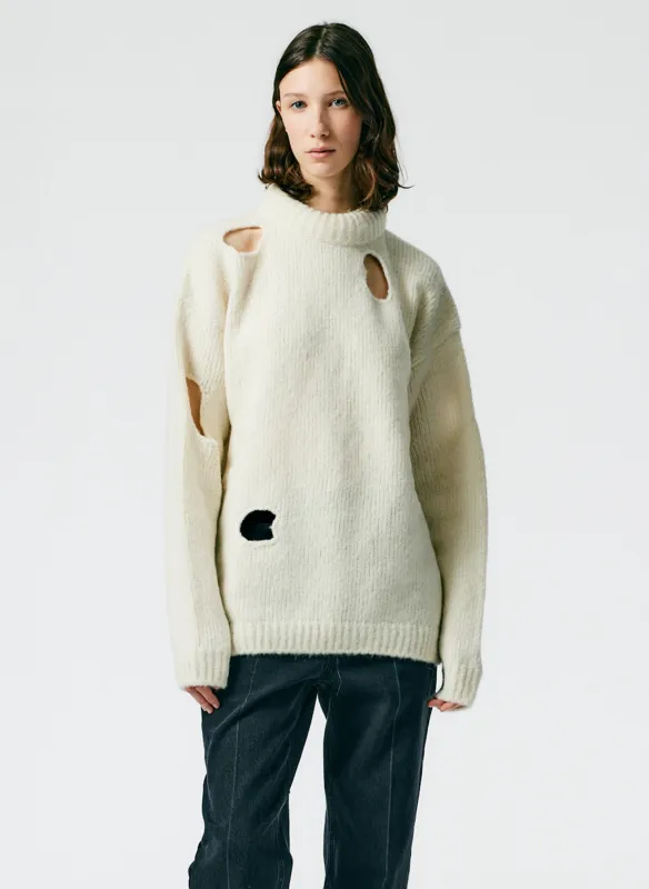 Trou Trou Alpaca Sweater made by Tibi