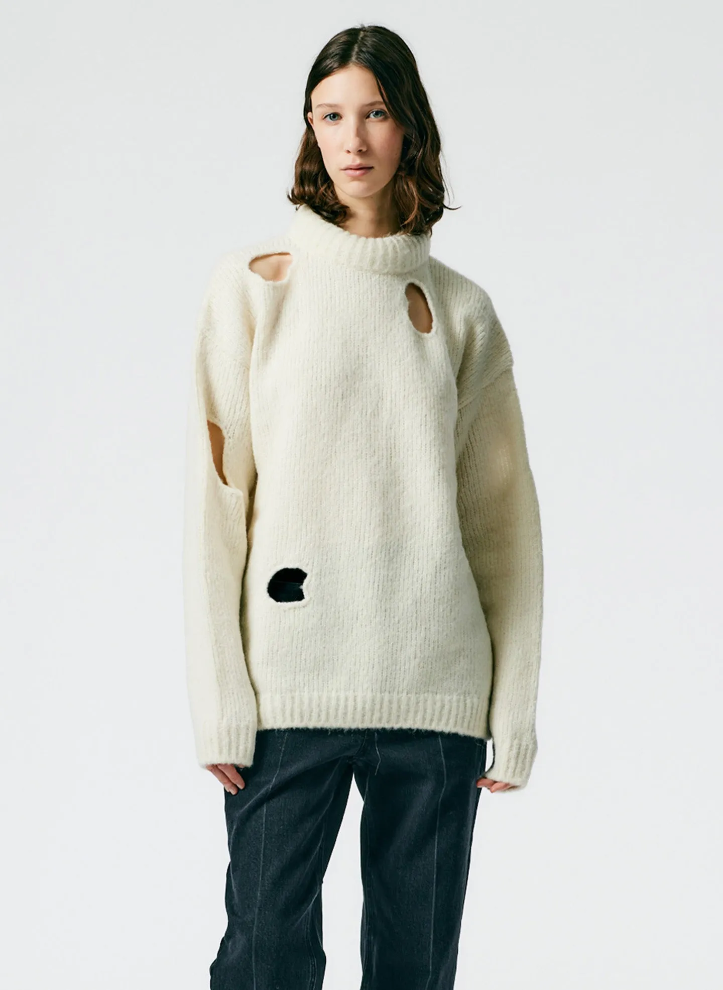 Trou Trou Alpaca Sweater sold by Tibi