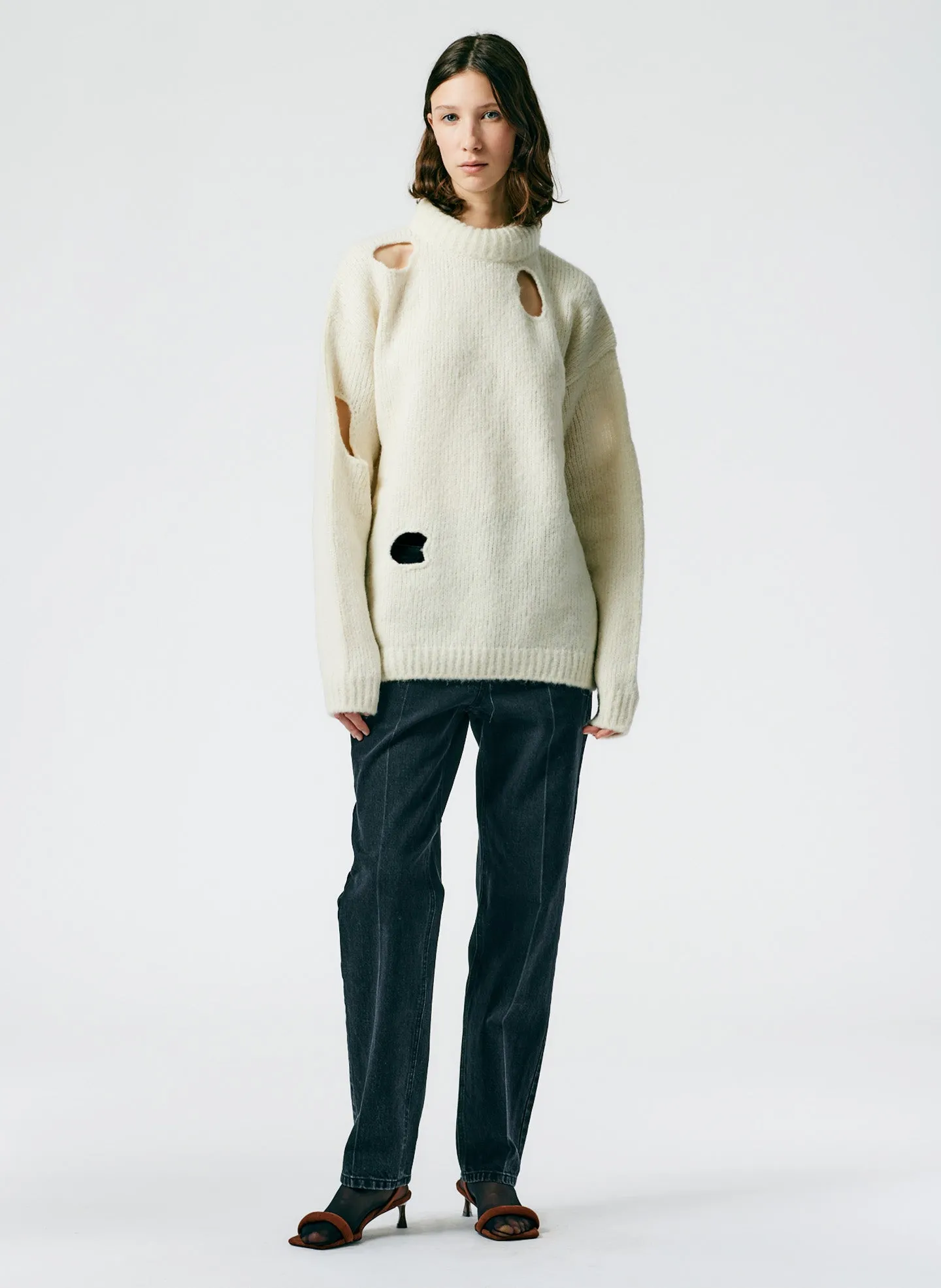 Trou Trou Alpaca Sweater sold by Tibi product image thumbnail 5