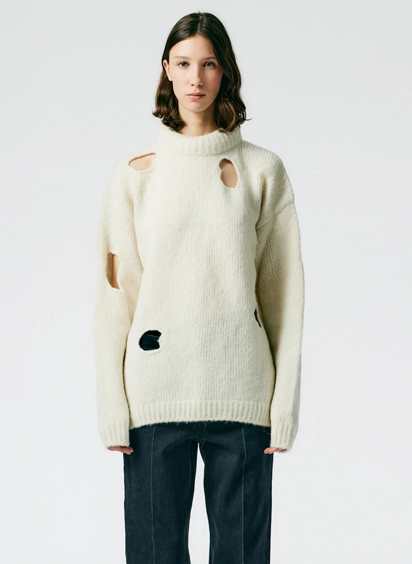 Trou Trou Alpaca Sweater sold by Tibi product image thumbnail 2