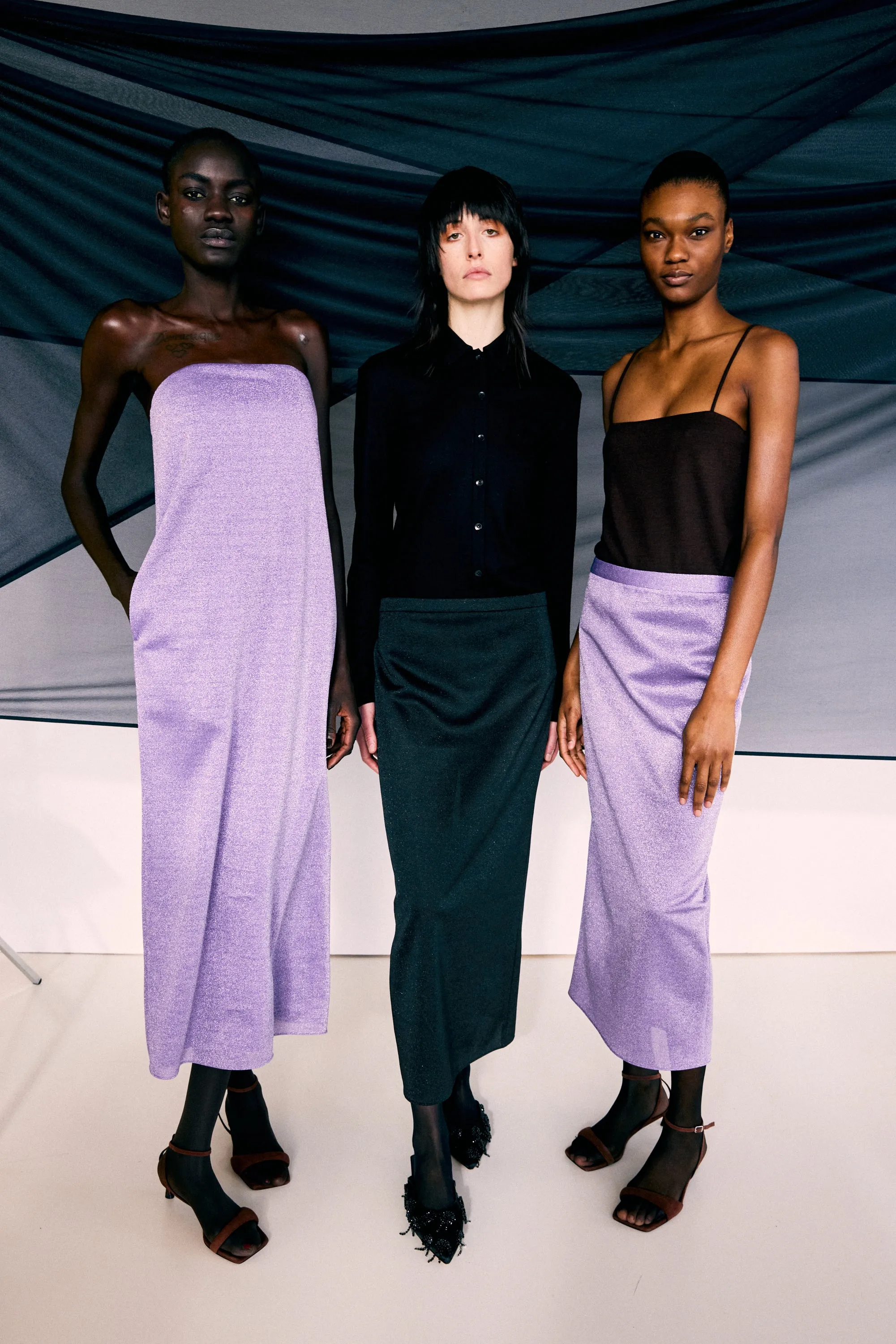 Lurex Haze Strapless Dress sold by Tibi product image thumbnail 2