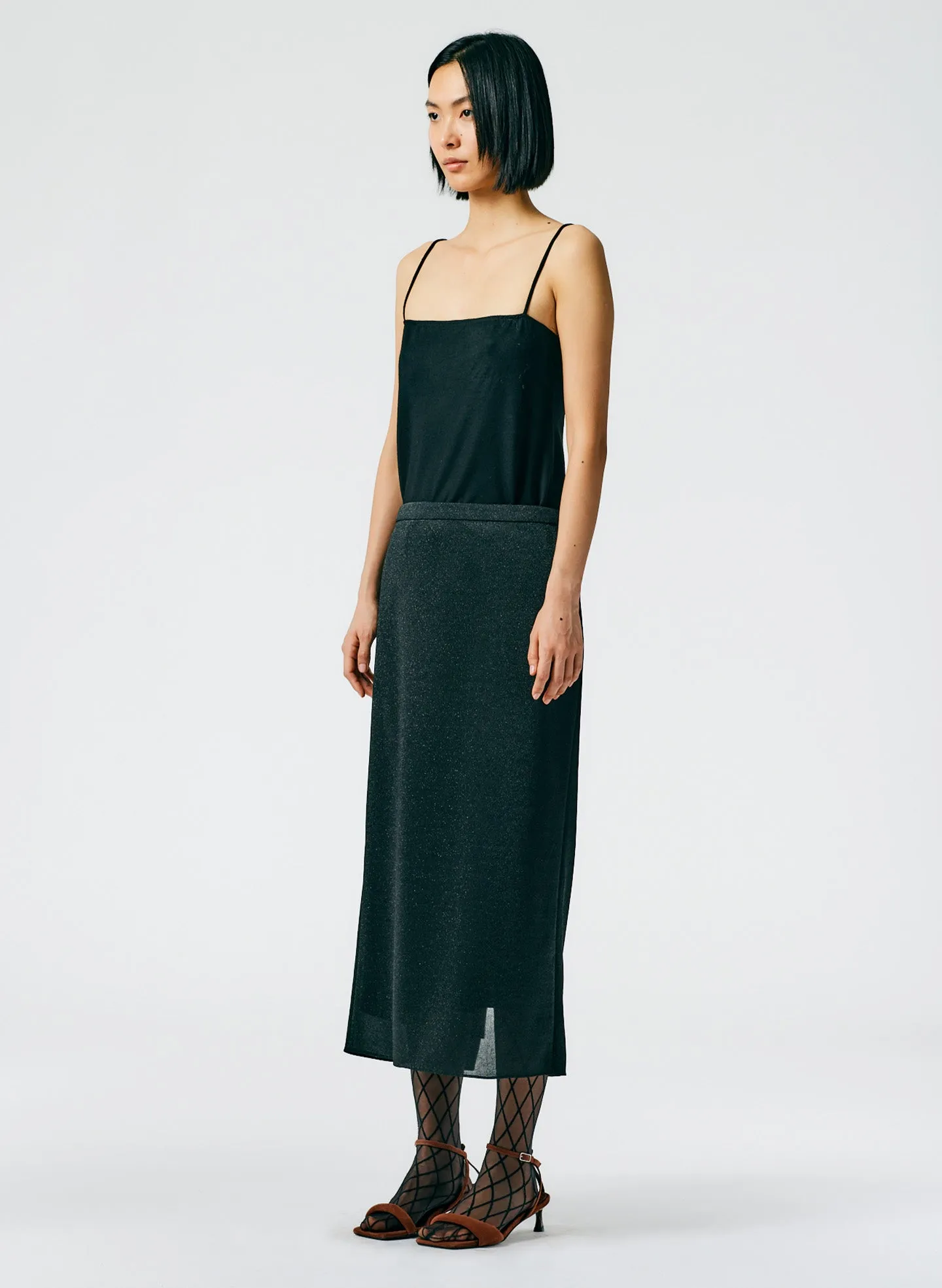 Lurex Haze Pencil Skirt sold by Tibi product image thumbnail 4