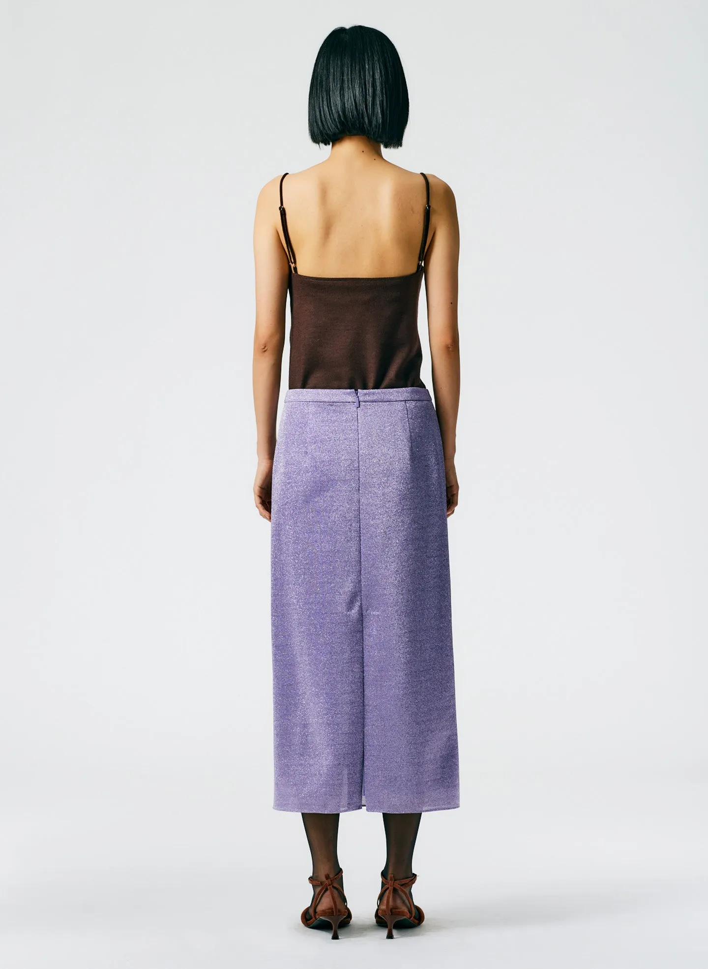 Lurex Haze Pencil Skirt sold by Tibi product image thumbnail 5