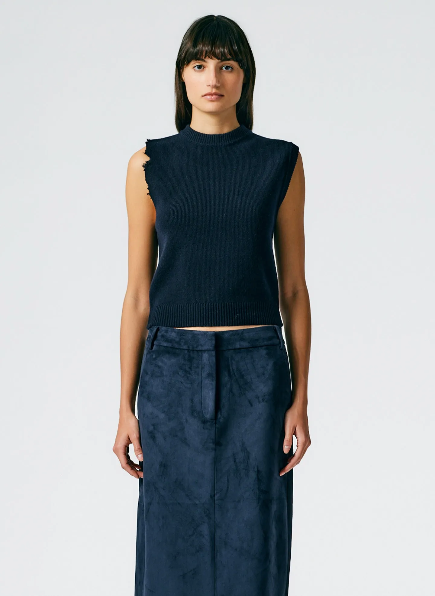 Anna Merino Wool Minime Distressed Vest sold by Tibi product image thumbnail 3