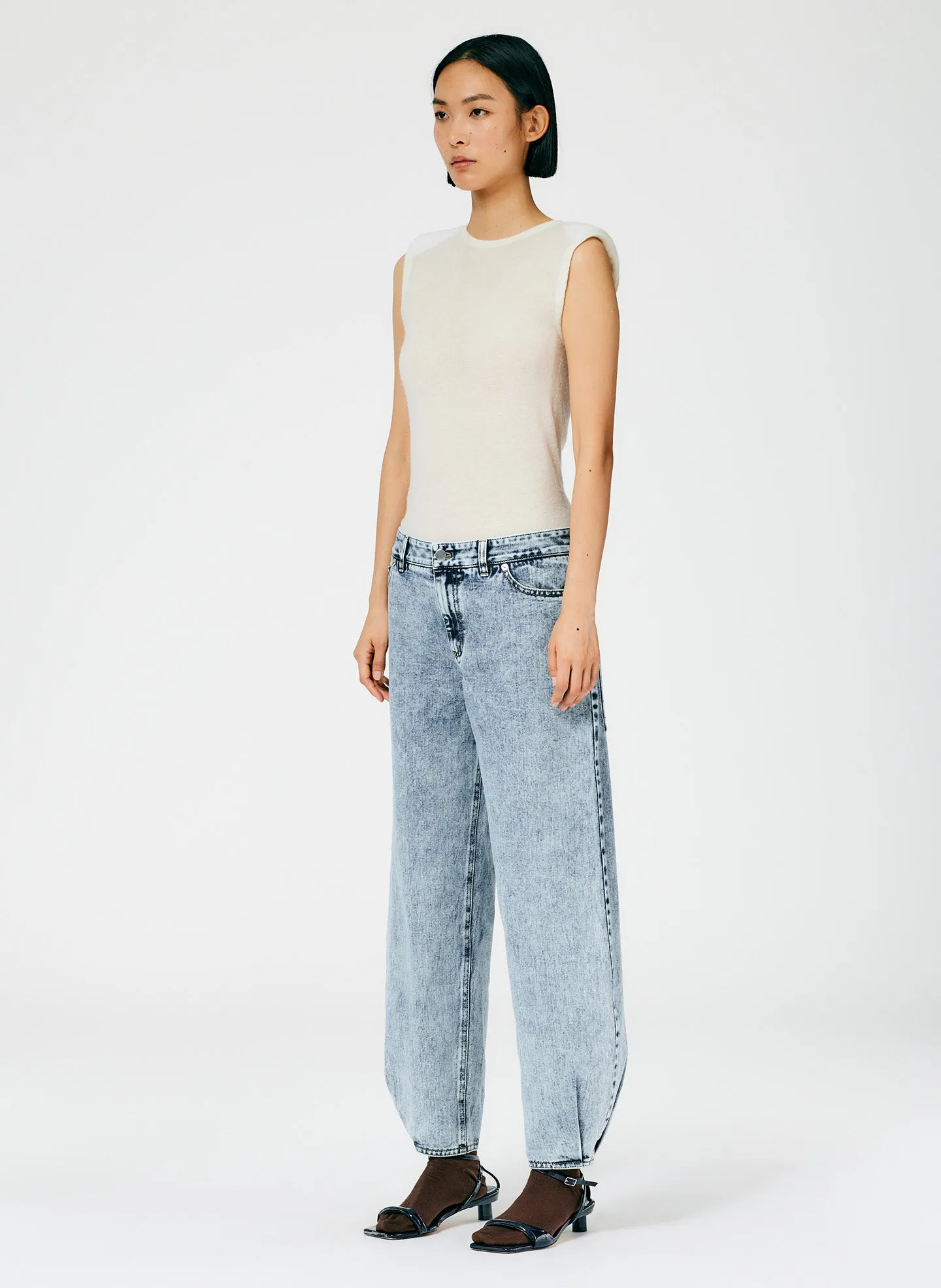 Acid Wash Denim Brancusi Jean - Regular sold by Tibi product image thumbnail 3