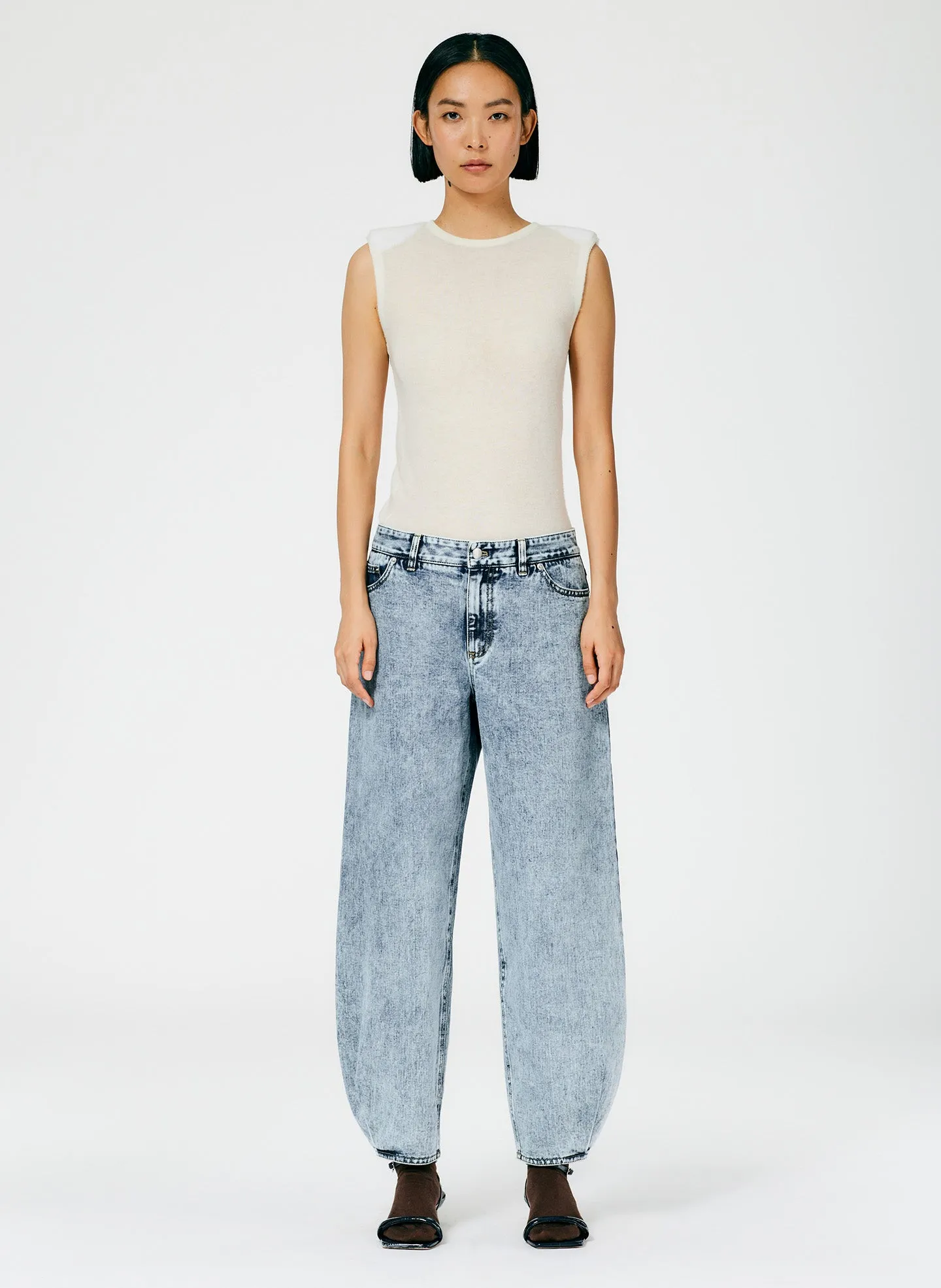 Acid Wash Denim Brancusi Jean - Regular sold by Tibi product image thumbnail 2