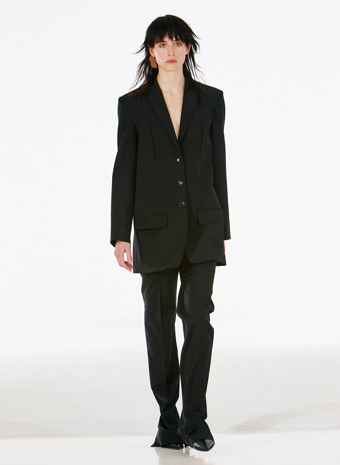 Tropical Wool Western Blazer sold by Tibi product image thumbnail 2