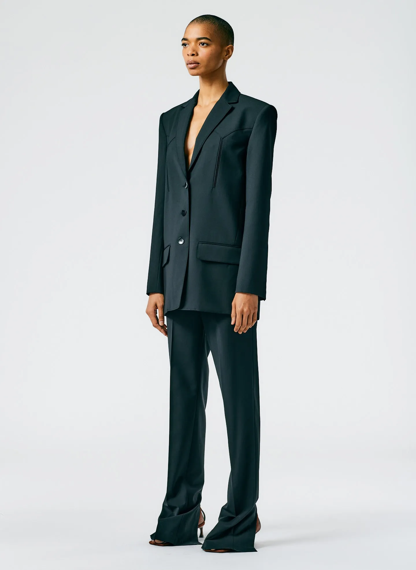 Tropical Wool Western Blazer sold by Tibi product image thumbnail 5