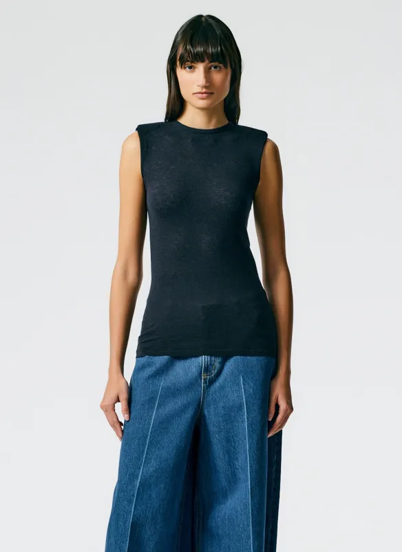 Skinlike Mercerized Wool Tube Tank made by Tibi