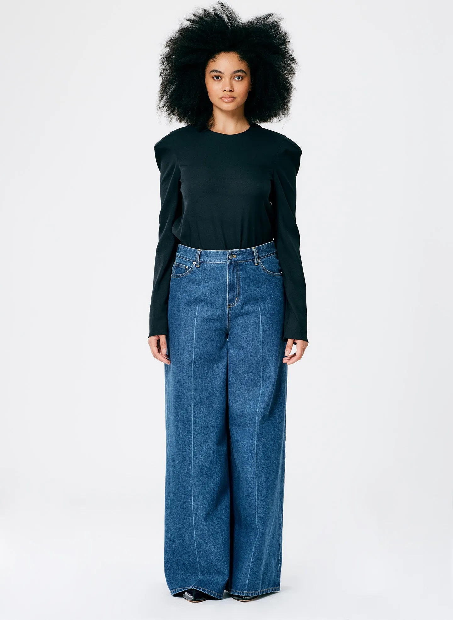 Medium Stone Wash Murray Jean - Regular sold by Tibi product image thumbnail 3