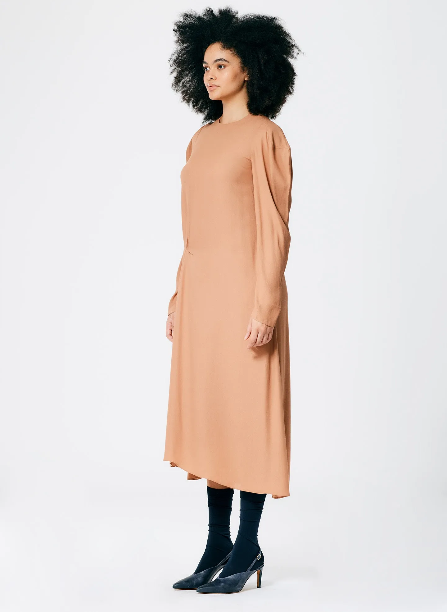 Feather Weight Eco Crepe Dress sold by Tibi product image thumbnail 4