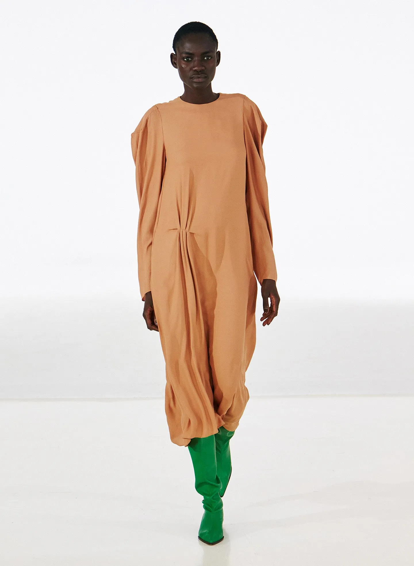 Feather Weight Eco Crepe Dress sold by Tibi product image thumbnail 2