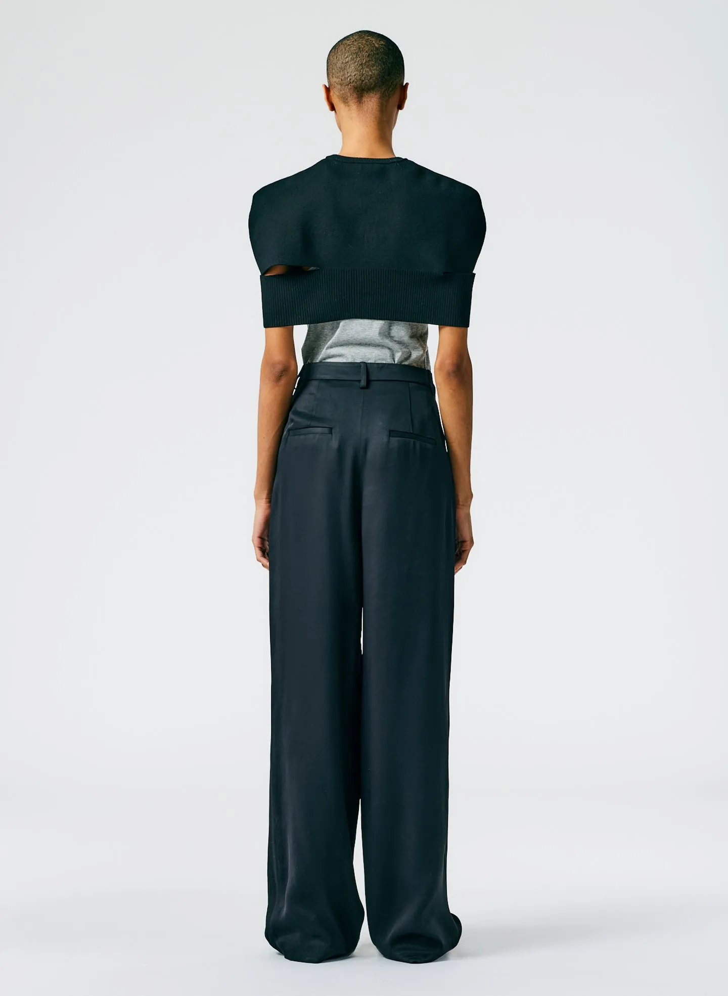 Eco Acetate Viscose Lauren Trouser sold by Tibi product image thumbnail 5