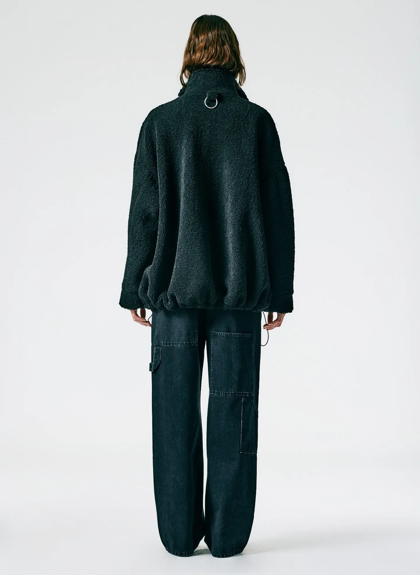Cozy Fleece Anorak Zip Up sold by Tibi product image thumbnail 5