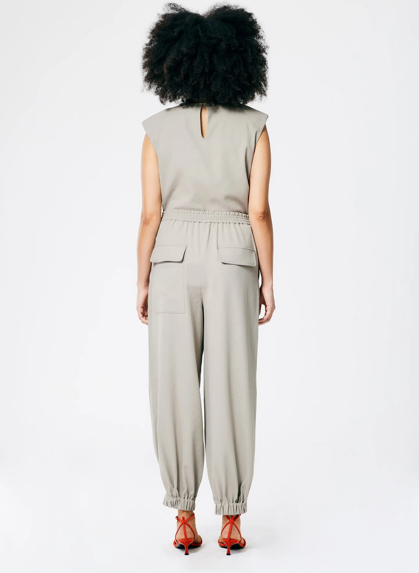 Chalky Drape Plashet Jogger - Regular sold by Tibi product image thumbnail 4