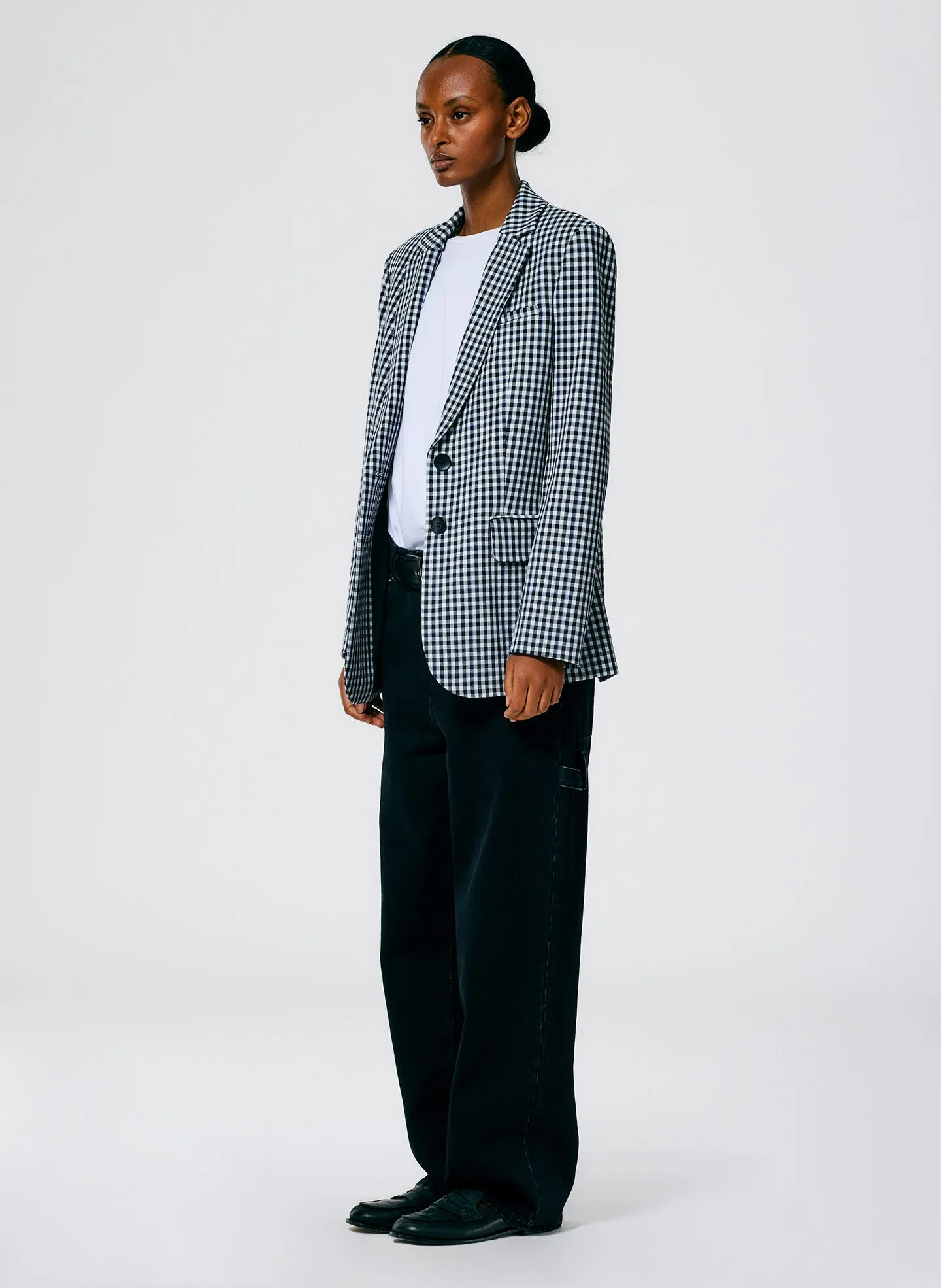 Gingham Suiting Men's Blazer sold by Tibi product image thumbnail 2