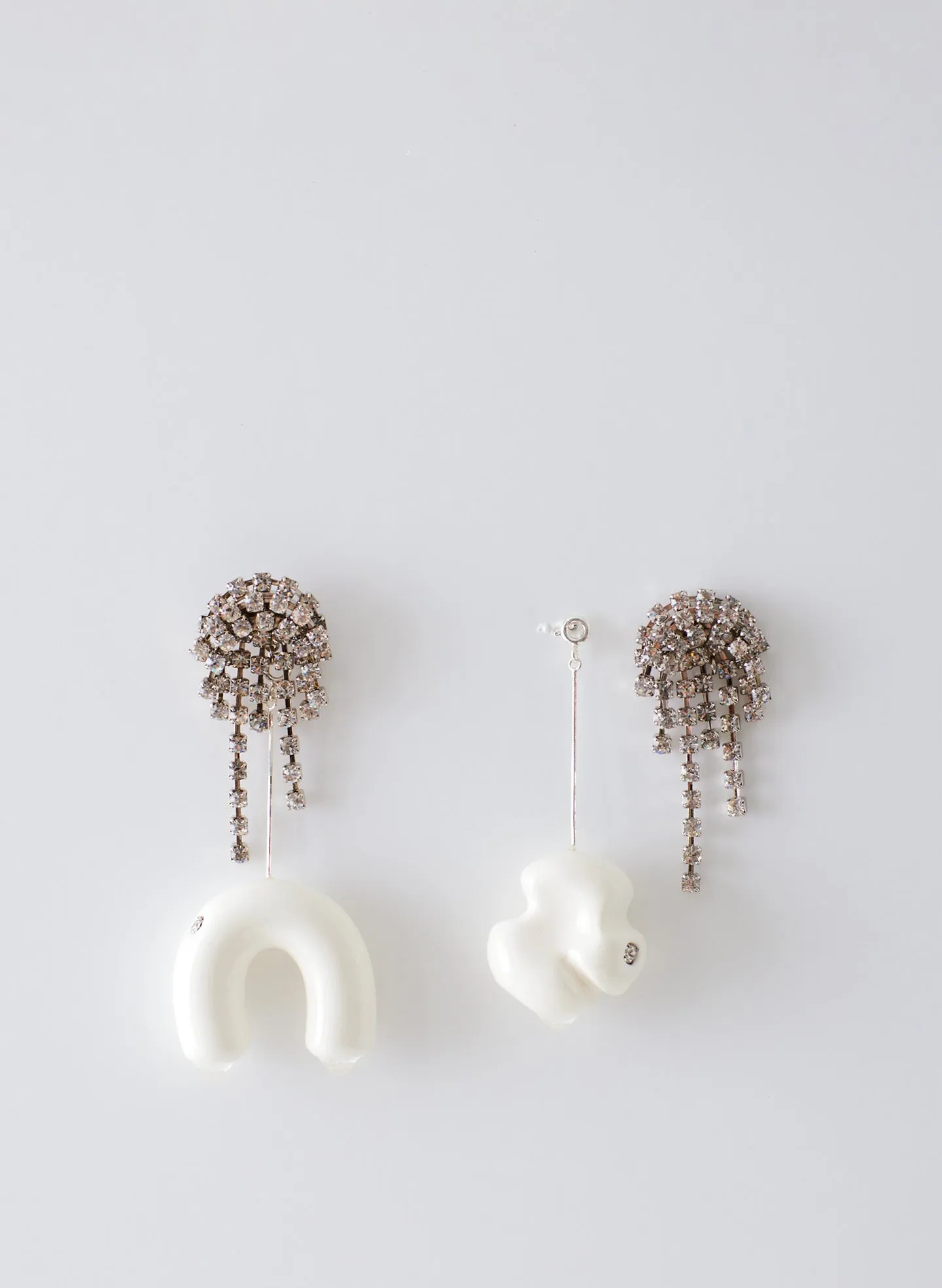 d O n U t s Crystal Earrings - Mini sold by Tibi product image thumbnail 2