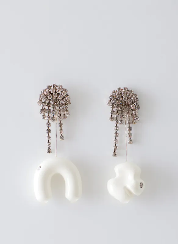 d O n U t s Crystal Earrings - Mini made by Tibi