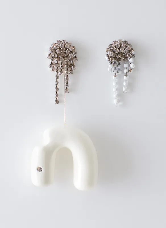 d O n U t s Crystal Earrings - Medium made by Tibi
