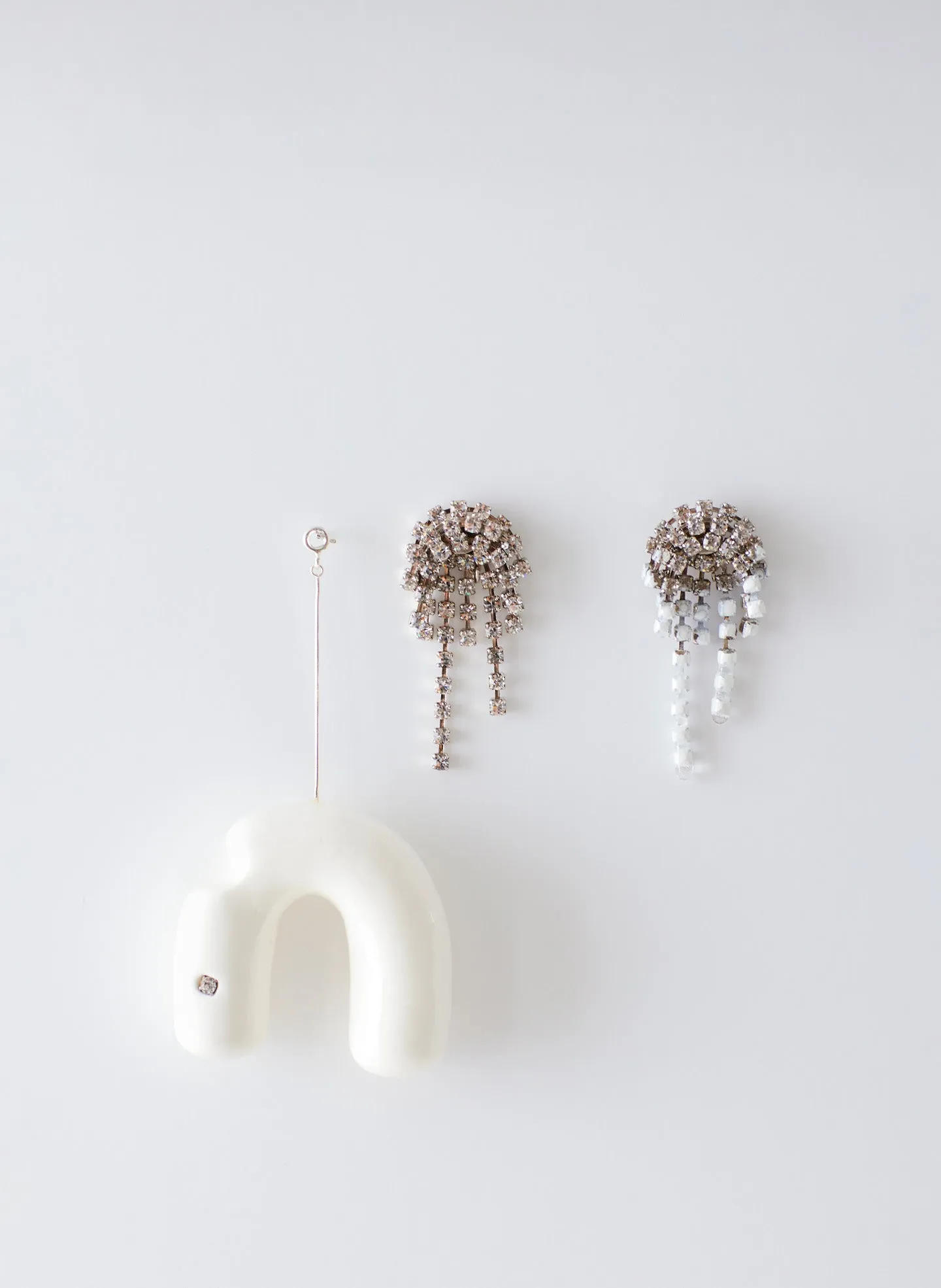 d O n U t s Crystal Earrings - Medium sold by Tibi product image thumbnail 3