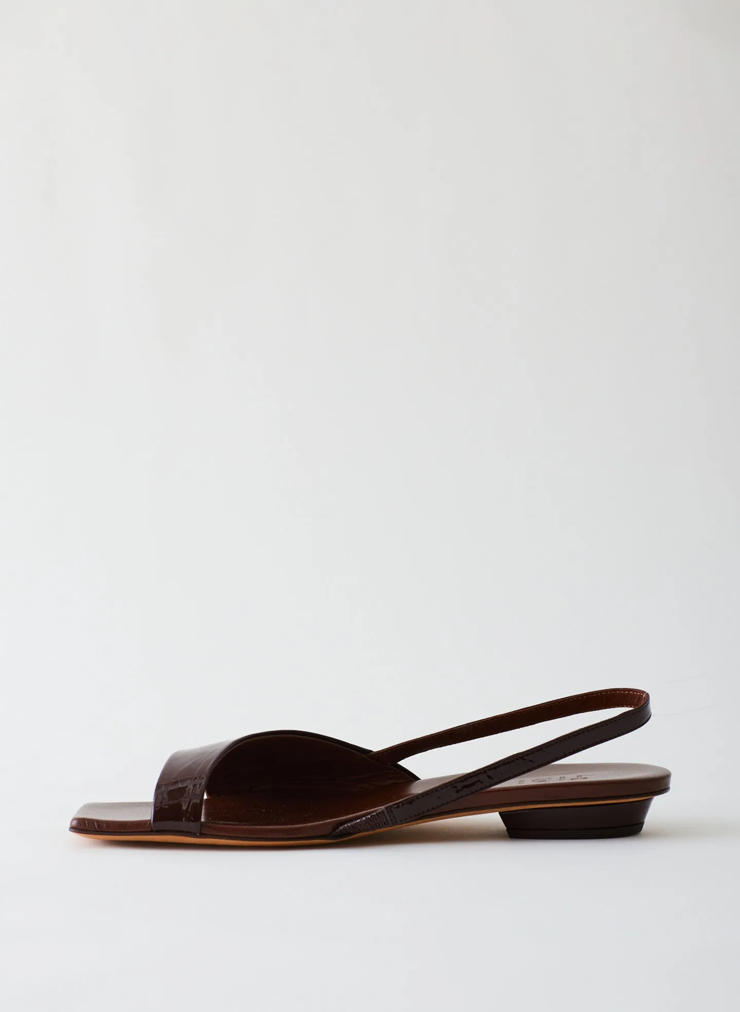 Avi Crinkle Patent Asymmetric Flat sold by Tibi product image thumbnail 2