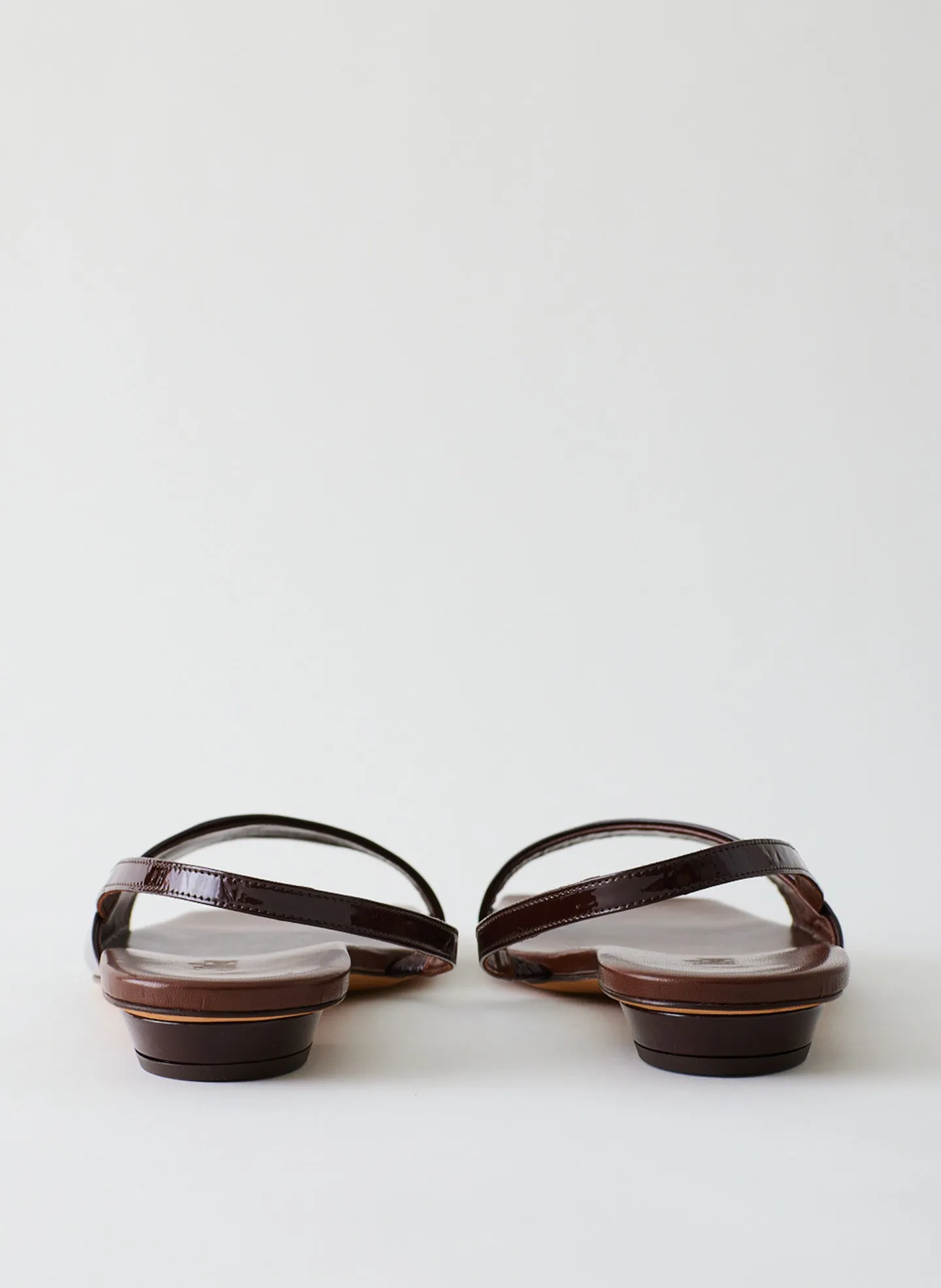 Avi Crinkle Patent Asymmetric Flat sold by Tibi product image thumbnail 4