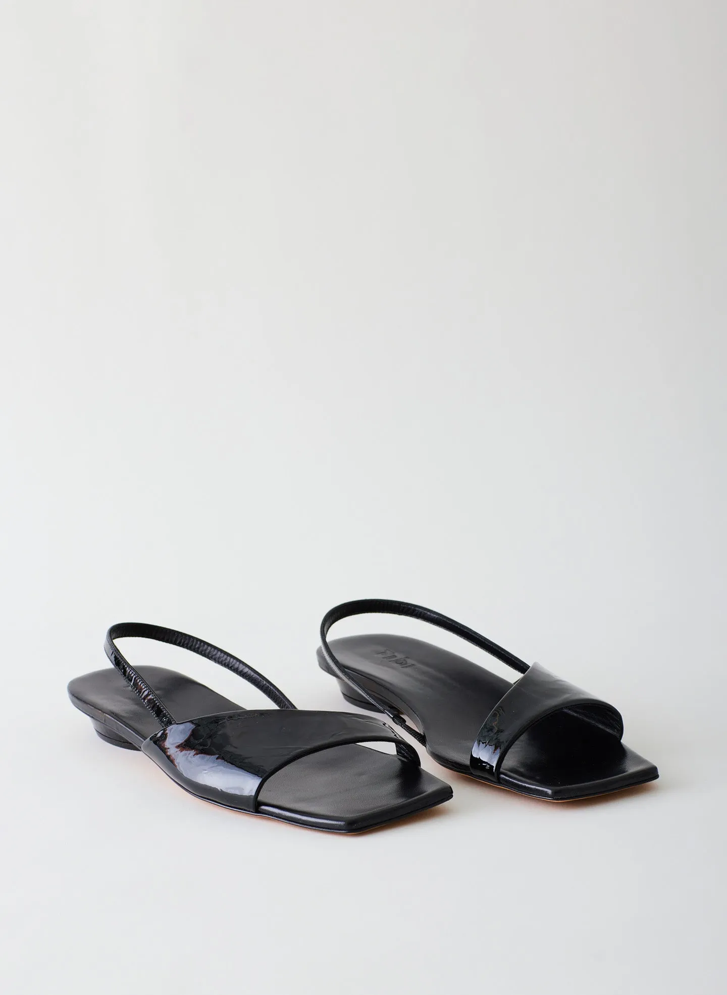 Avi Crinkle Patent Asymmetric Flat sold by Tibi product image thumbnail 5