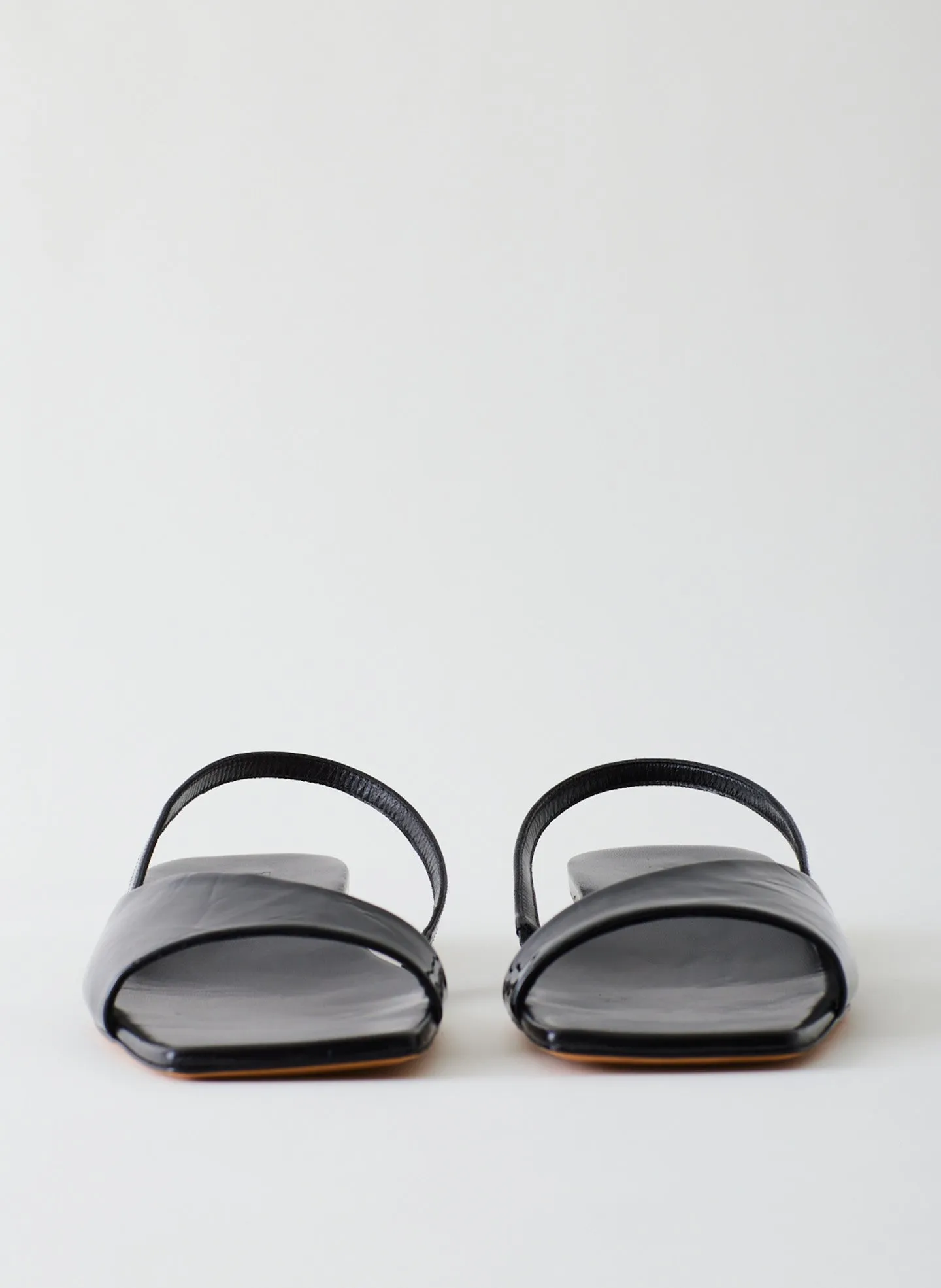 Avi Crinkle Patent Asymmetric Flat sold by Tibi product image thumbnail 3
